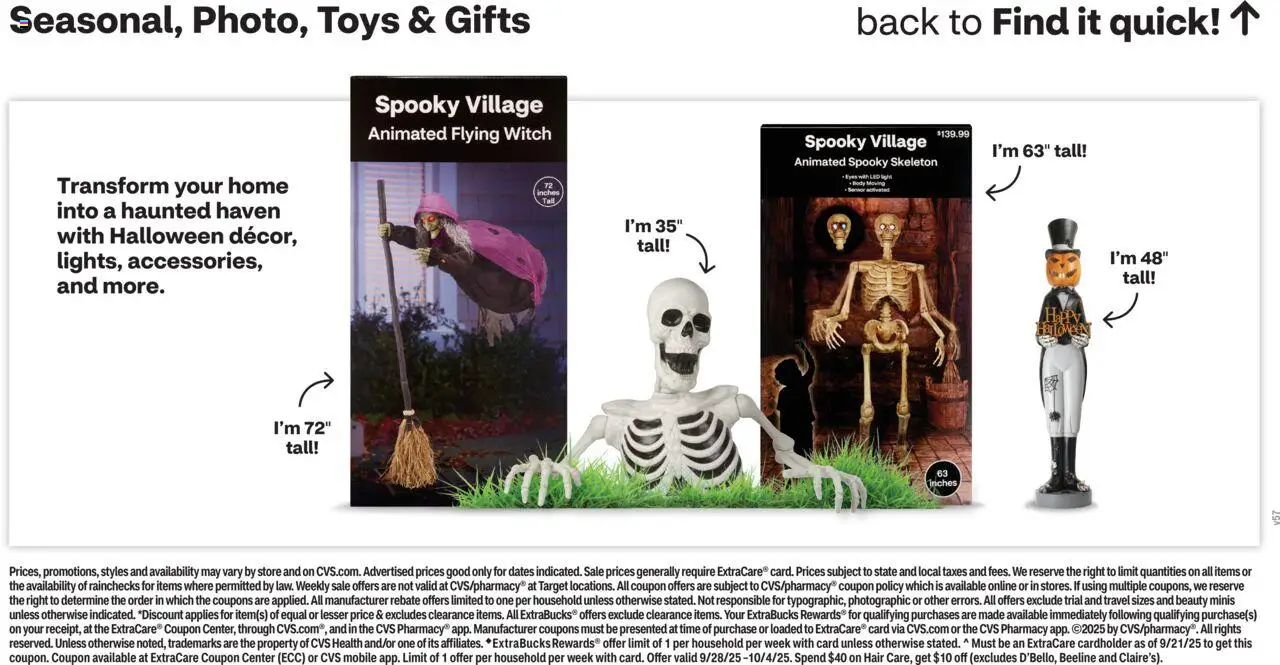 CVS Pharmacy Weekly Ad - WA - valid from 28.09.2025 | Page: 18