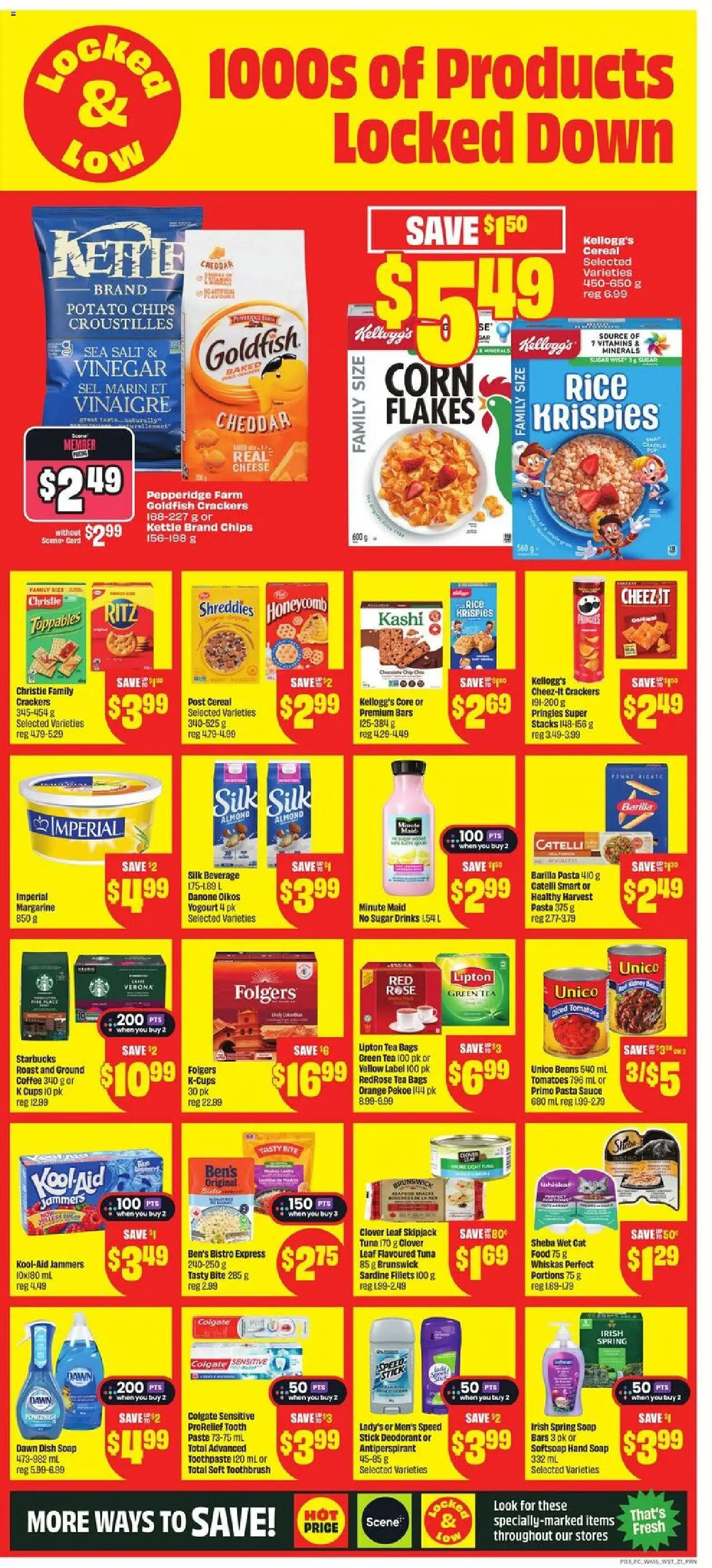 FreshCo flyer valid from 14.08.2025 | Page: 5 | Products: Rice, Tea, Deodorant, Cheese