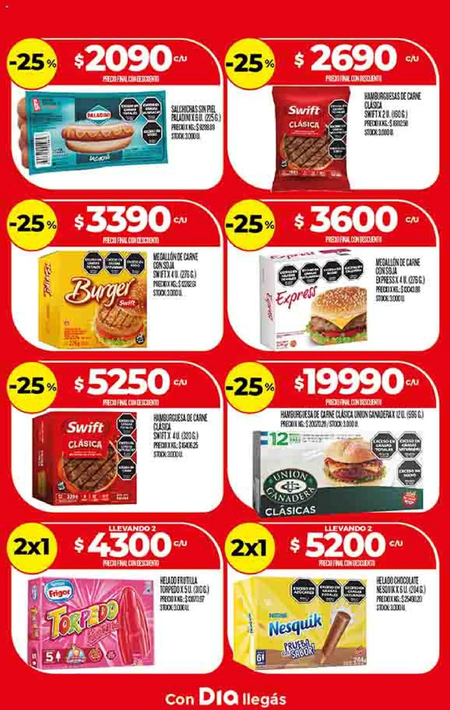 Supermercado DIA Ofertas │ válido desde el 21.01.2026 | Página: 14 | Productos: Helado, Frutilla, Chocolate