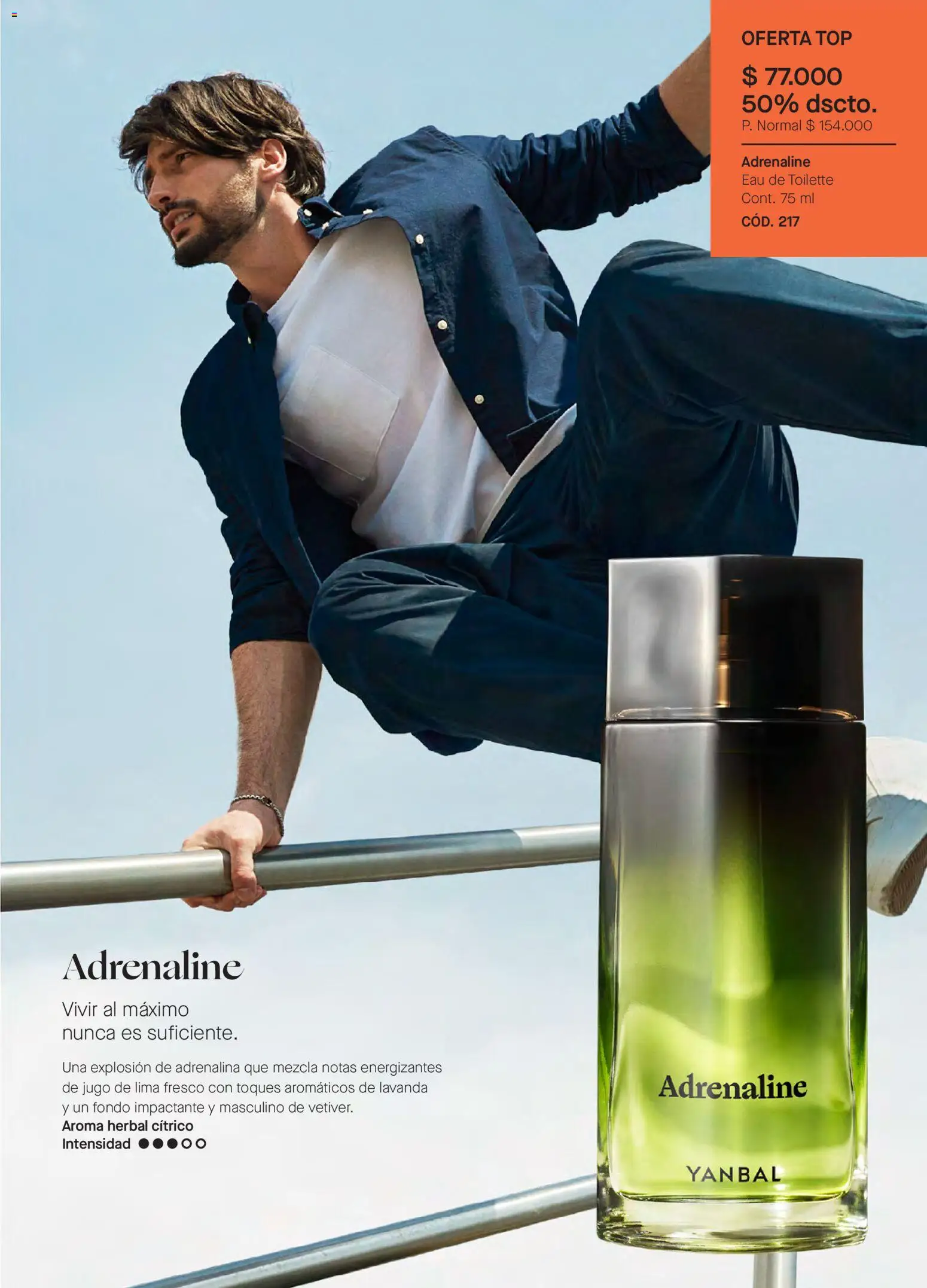 Yanbal revista - valida desde el 28.02.2026 | Página: 125 | Productos: Tobillera, Top, Eau de toilette, Jugo