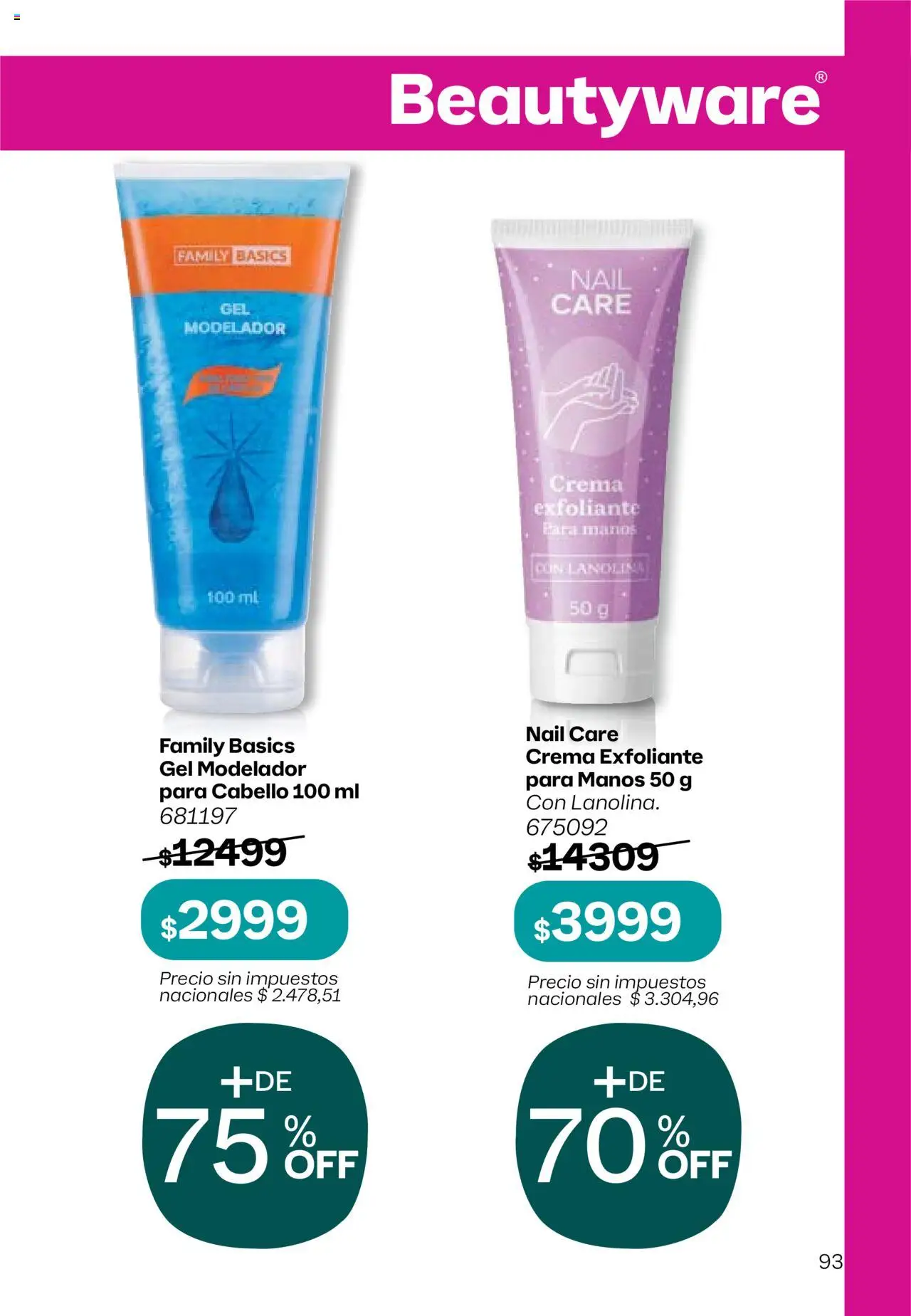 Tupperware Folleto │ válido desde el 08.09.2025 | Página: 94 | Productos: Crema