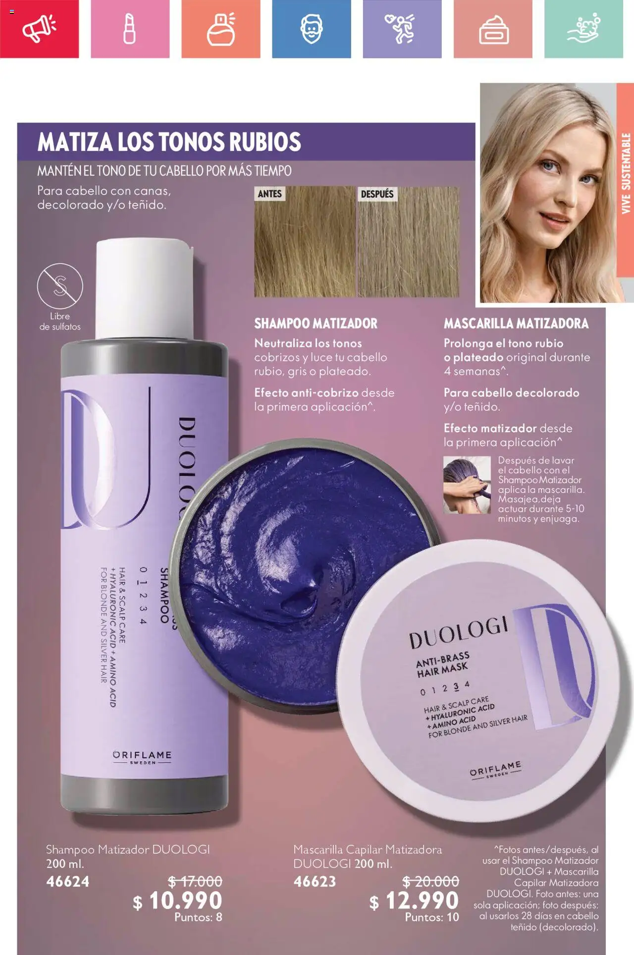 Oriflame catálogo │ válido desde el 21.06.2025 | Página: 95 | Productos: Mascarilla, Shampoo