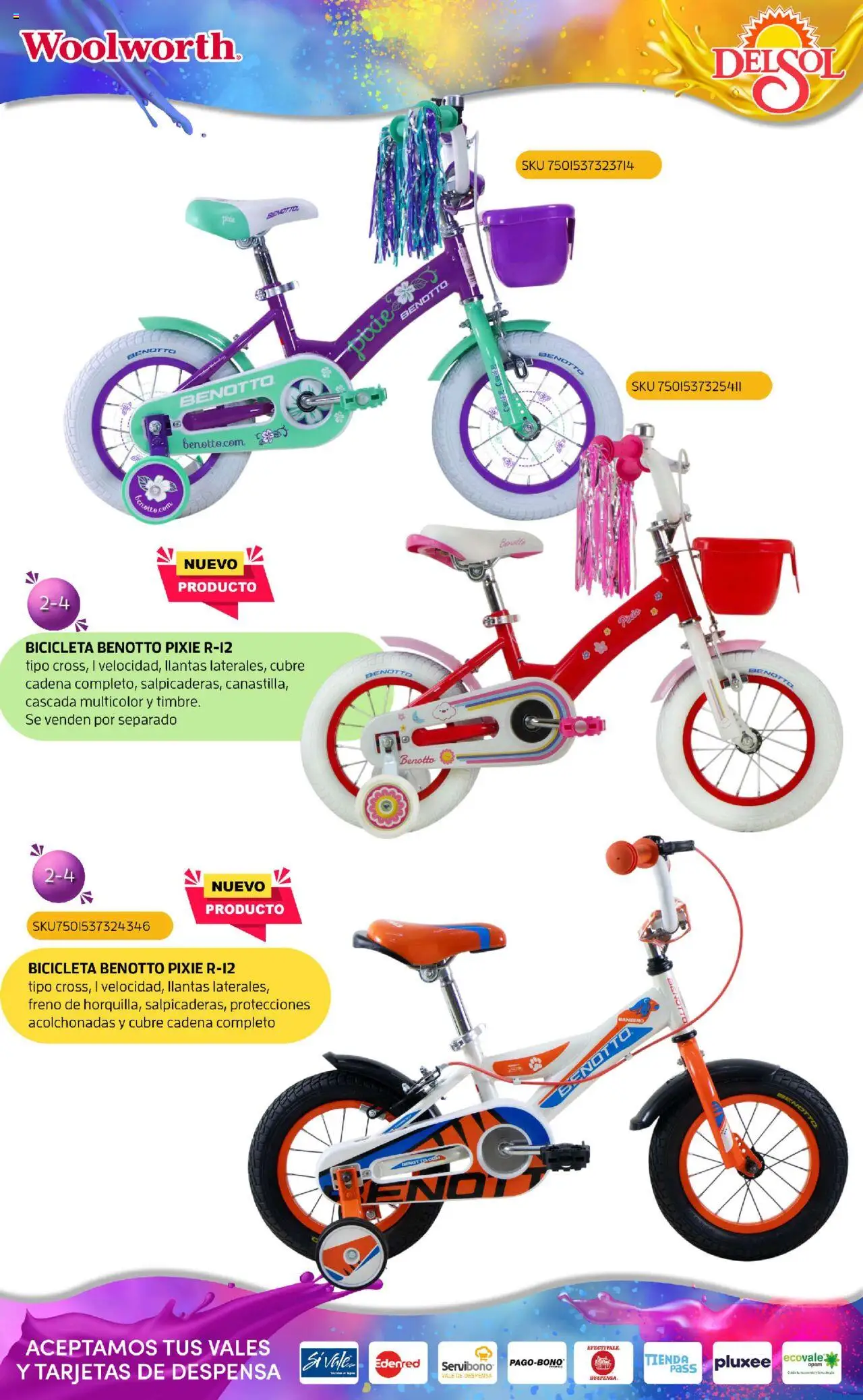 Nuevas ofertas de Del Sol y Woolworth válidas en toda la República Mexicana desde el 07.10.2025. ¡Encuentra las mejores ofertas en Del Sol y Woolworth - Catálogo Castillo Del Juguete! | Página: 214 | Productos: Despensa, Cadena