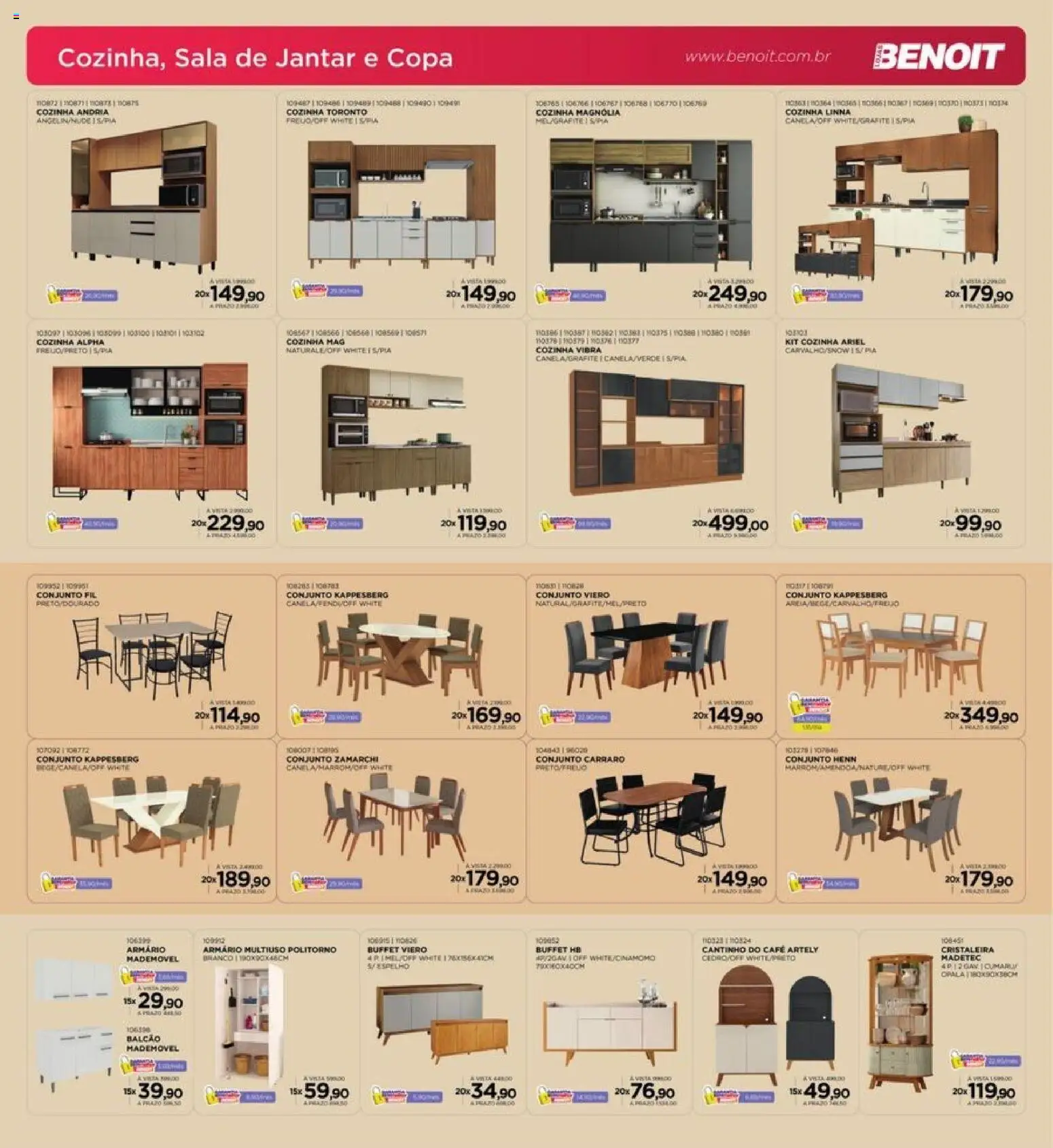 Benoit Folheto - válido de 01.03.2026 | Página: 9 | Produtos: Ariel, Cristaleira, Café, Copa