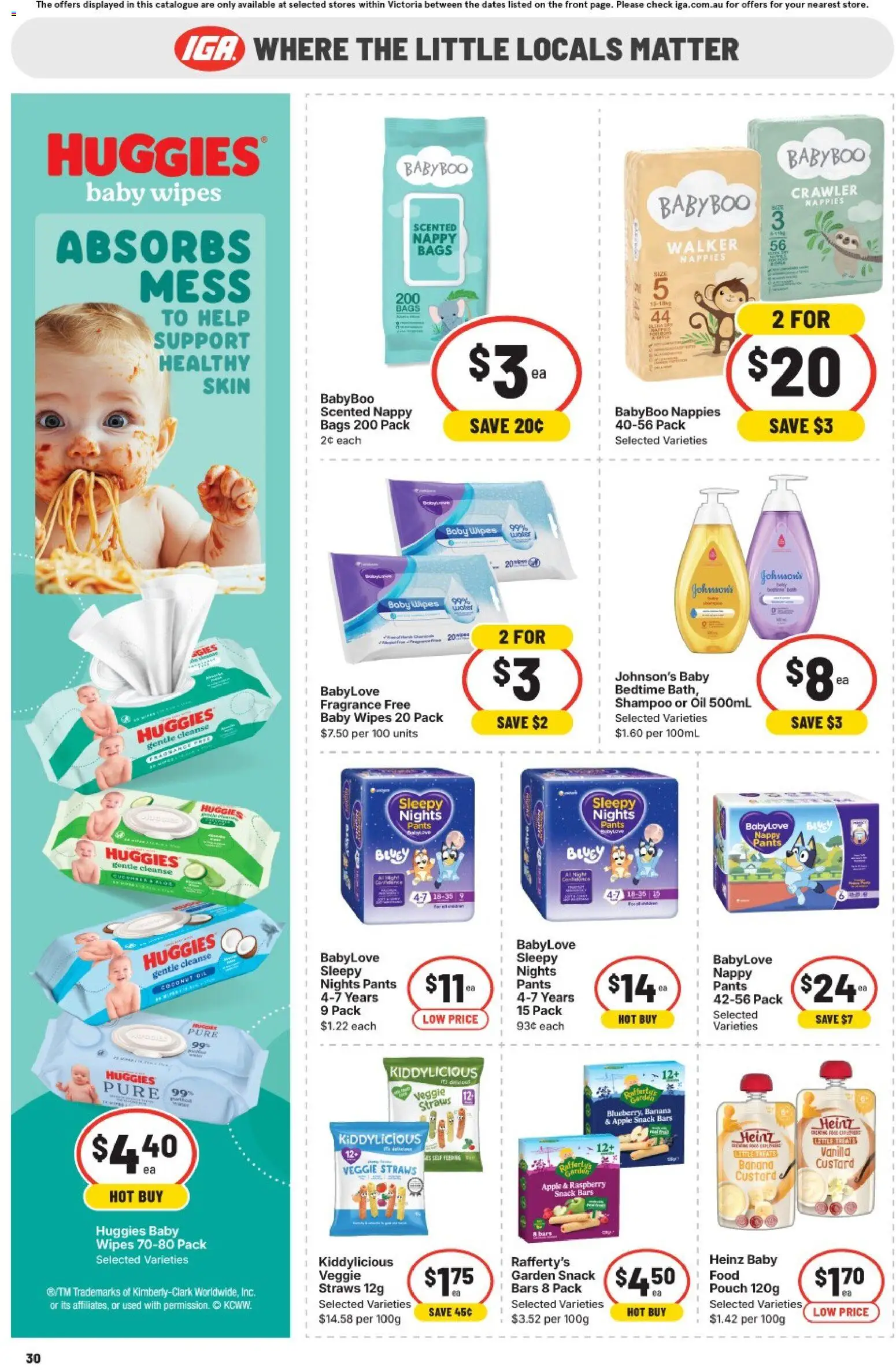 IGA catalogue - valid from 22.04.2026 | Page: 27 | Products: Milk, Sugar, Mango, Date