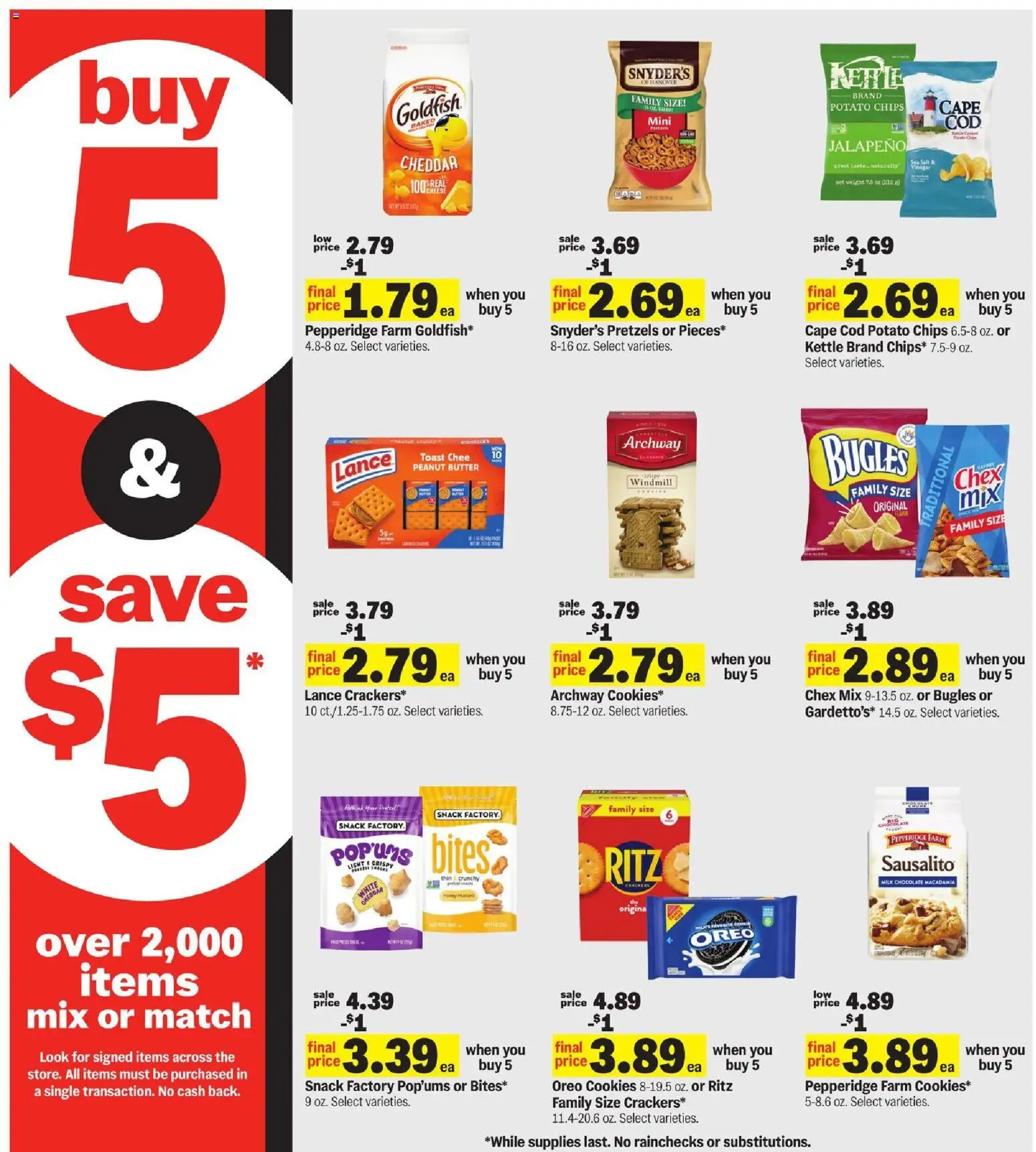 Meijer Weekly Ad - MI - valid from 25.03.2026 | Page: 10 | Products: Milk, Chocolate, Cookies, Kettle