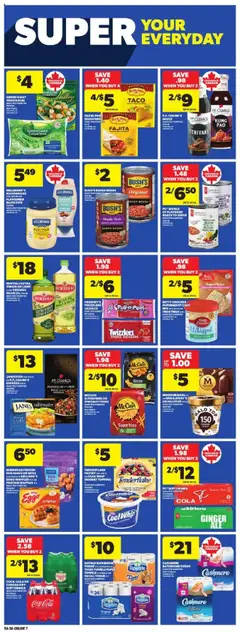 Atlantic Superstore flyer valid from 31.07.2025 | Page: 15 | Products: Fish, Beef, Cream, Cheese
