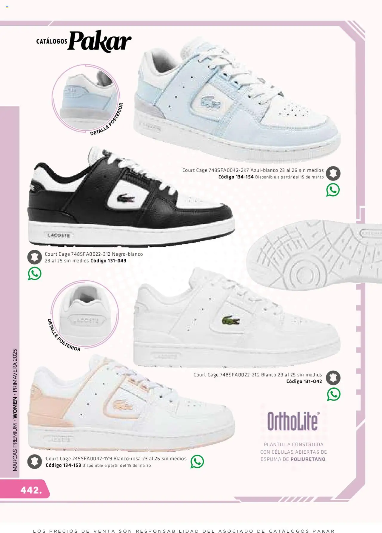 Nuevas ofertas de SC Pakar válidas en toda la República Mexicana desde el 06.03.2025. ¡Encuentra las mejores ofertas en SC Pakar catálogo Women! | Página: 442 | Productos: Espuma