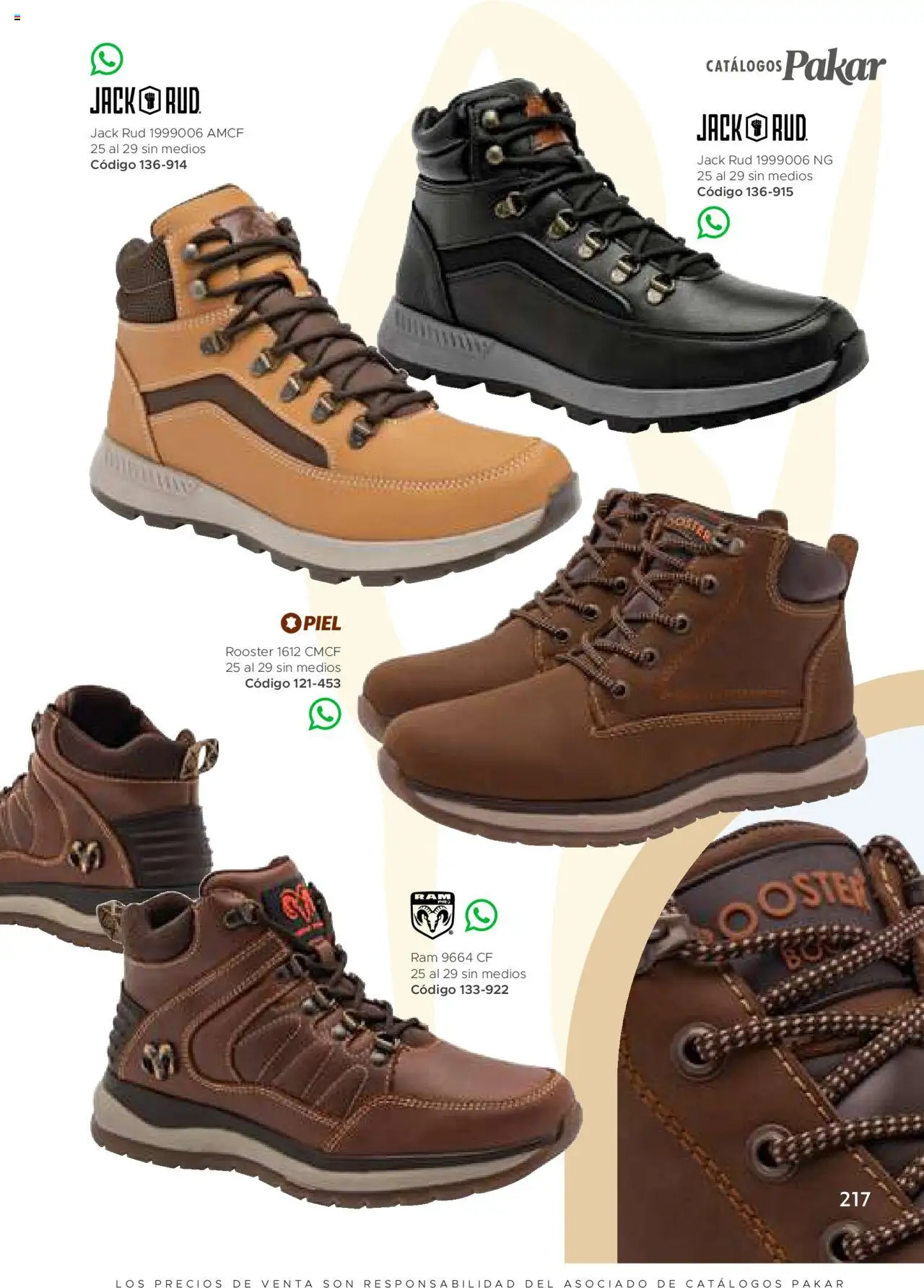 Nuevas ofertas de SC Pakar válidas en toda la República Mexicana desde el 24.07.2025. ¡Encuentra las mejores ofertas en SC Pakar - Catálogo Hombre otoño / invierno! | Página: 217