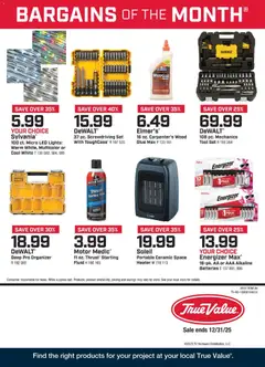 Preview of True Value weekly ads valid from 01.12.2025