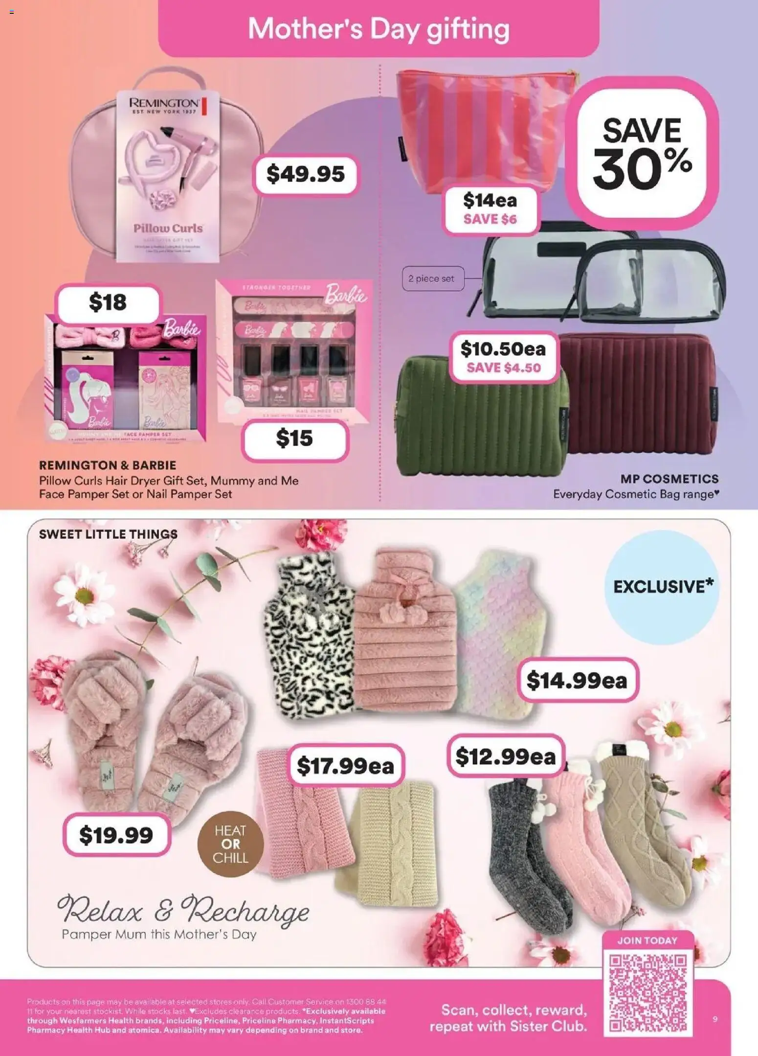 Priceline Pharmacy catalogue - valid from 23.04.2026 | Page: 9 | Products: Bag, Dryer, Hair dryer, Pillow