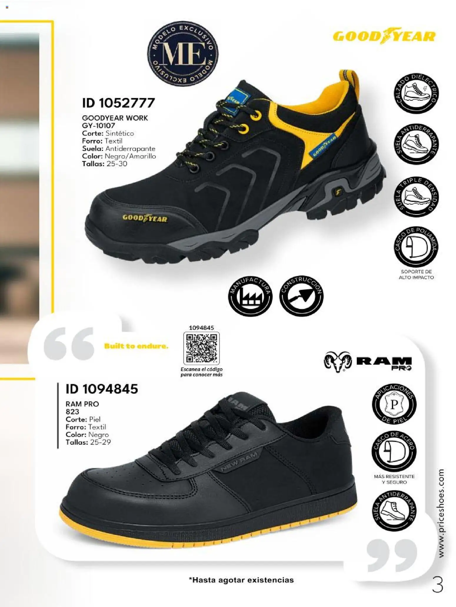 Nuevas ofertas de Price Shoes válidas en toda la República Mexicana desde el 23.12.2025. ¡Encuentra las mejores ofertas en Price Shoes catálogo Hummer! | Página: 3