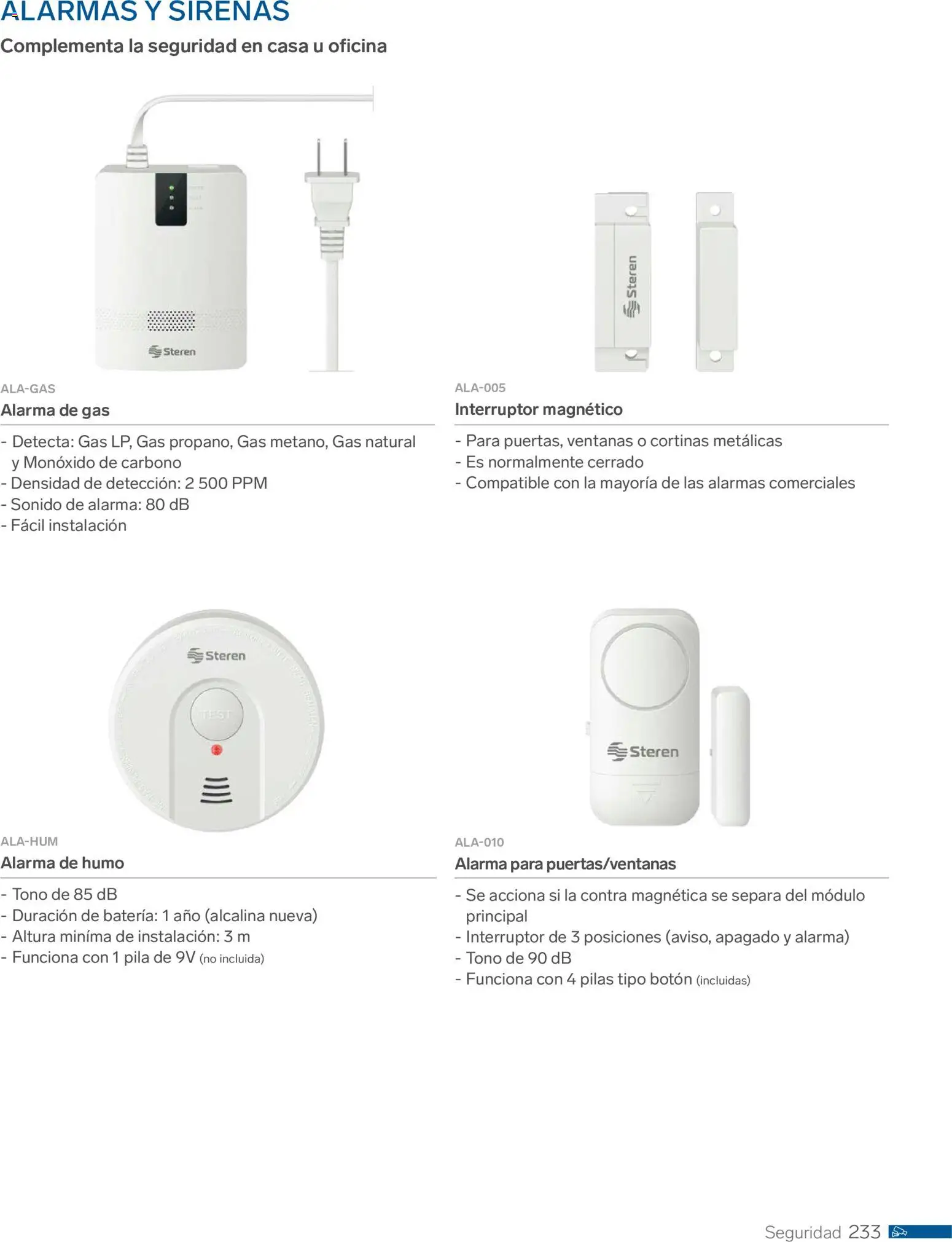 Nuevas ofertas de Steren válidas en toda la República Mexicana desde el 01.01.2026. ¡Encuentra las mejores ofertas en Steren catálogo! | Página: 245 | Productos: Pila, Batería, Cortinas, Pilas