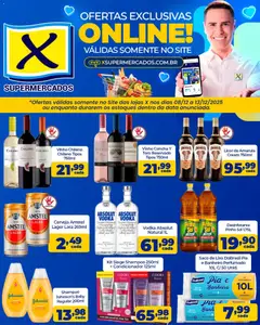 X Supermercados - Ofertas Exclusivas - Pré-Visualização do folheto da loja X Supermercados, válido de 08.12.2025