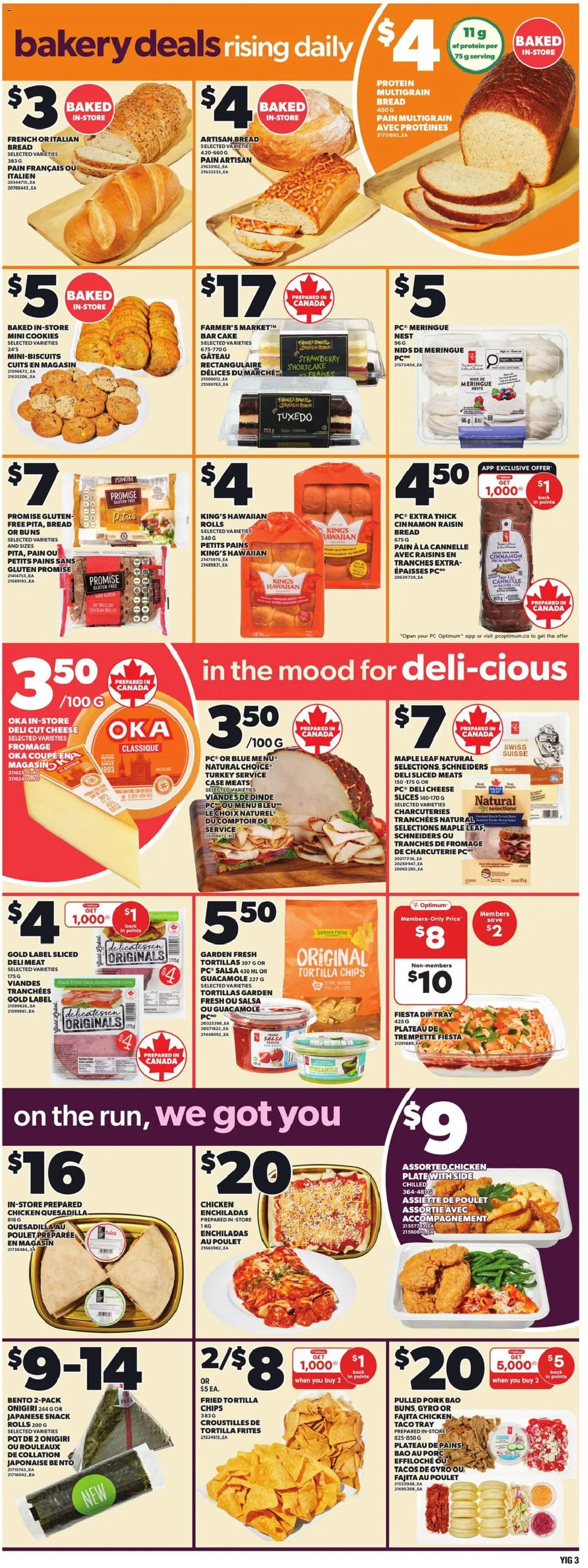 Independent Grocer flyer valid from 30.04.2026 | Page: 6 | Products: PC, Bakery, Cheese, Bread