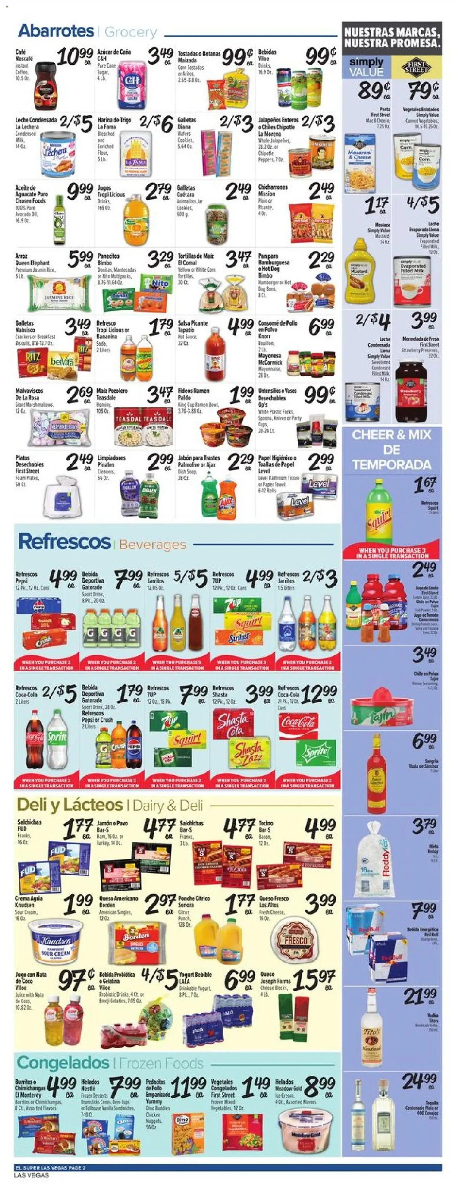 El Super Weekly Ad - NV - valid from 26.11.2025 | Page: 2 | Products: Soap, Rice, Cookies, Avocado