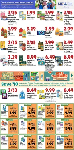 Festival Foods Weekly Ad - valid from 16.07.2025 | Page: 5 | Products: Juice, Soap, Tea, Water
