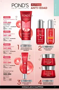 Leonisa - Aliados -  Vista previa de la revista de la tienda Leonisa valido desde el 01.10.2025 | Página: 37 | Productos: Crema, Limpiador, Limpiador facial, Contorno