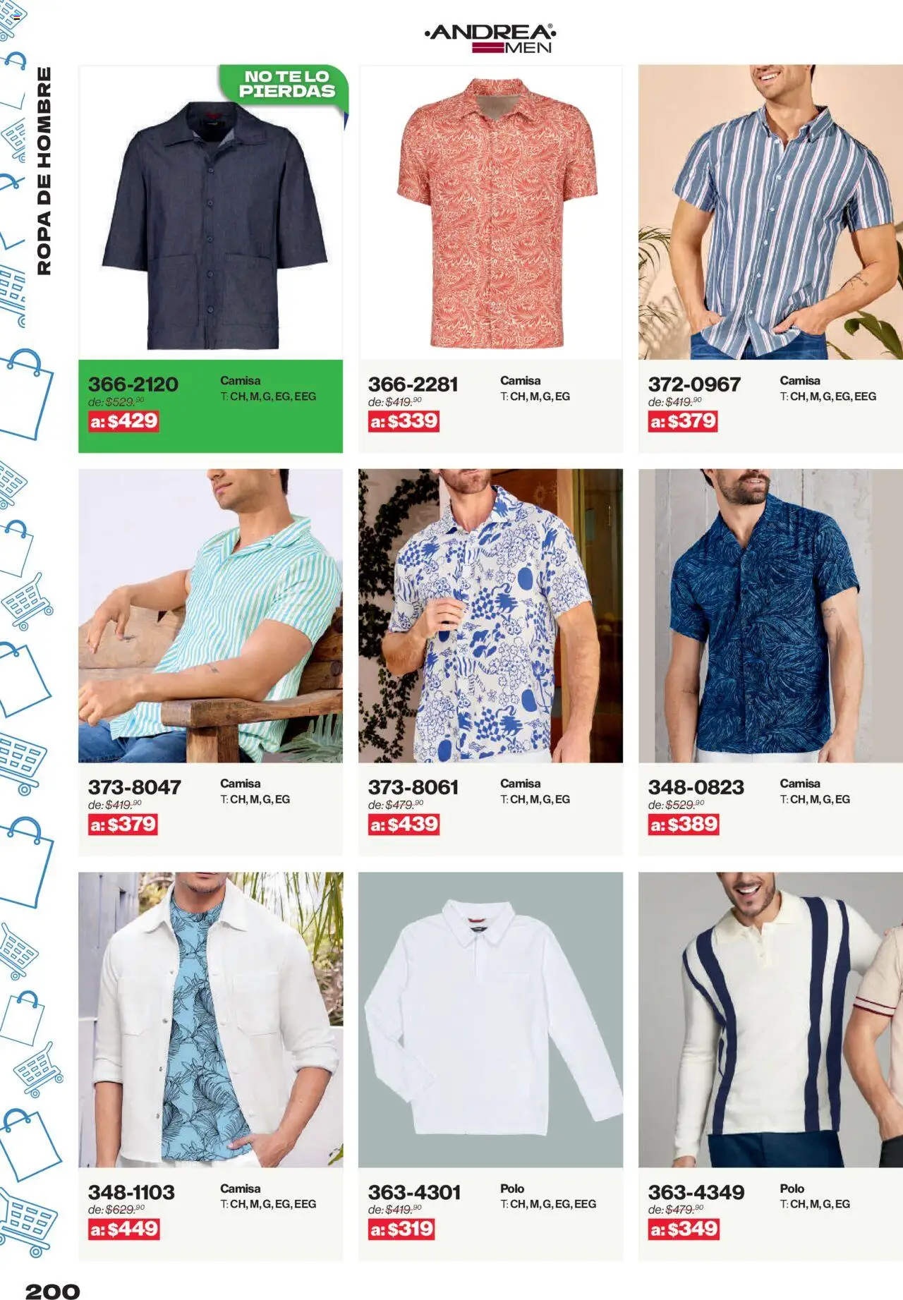 Nuevas ofertas de Andrea válidas en toda la República Mexicana desde el 10.08.2025. ¡Encuentra las mejores ofertas en Andrea - Catálogo Outlet! | Página: 200 | Productos: Camisa, Ropa, Té
