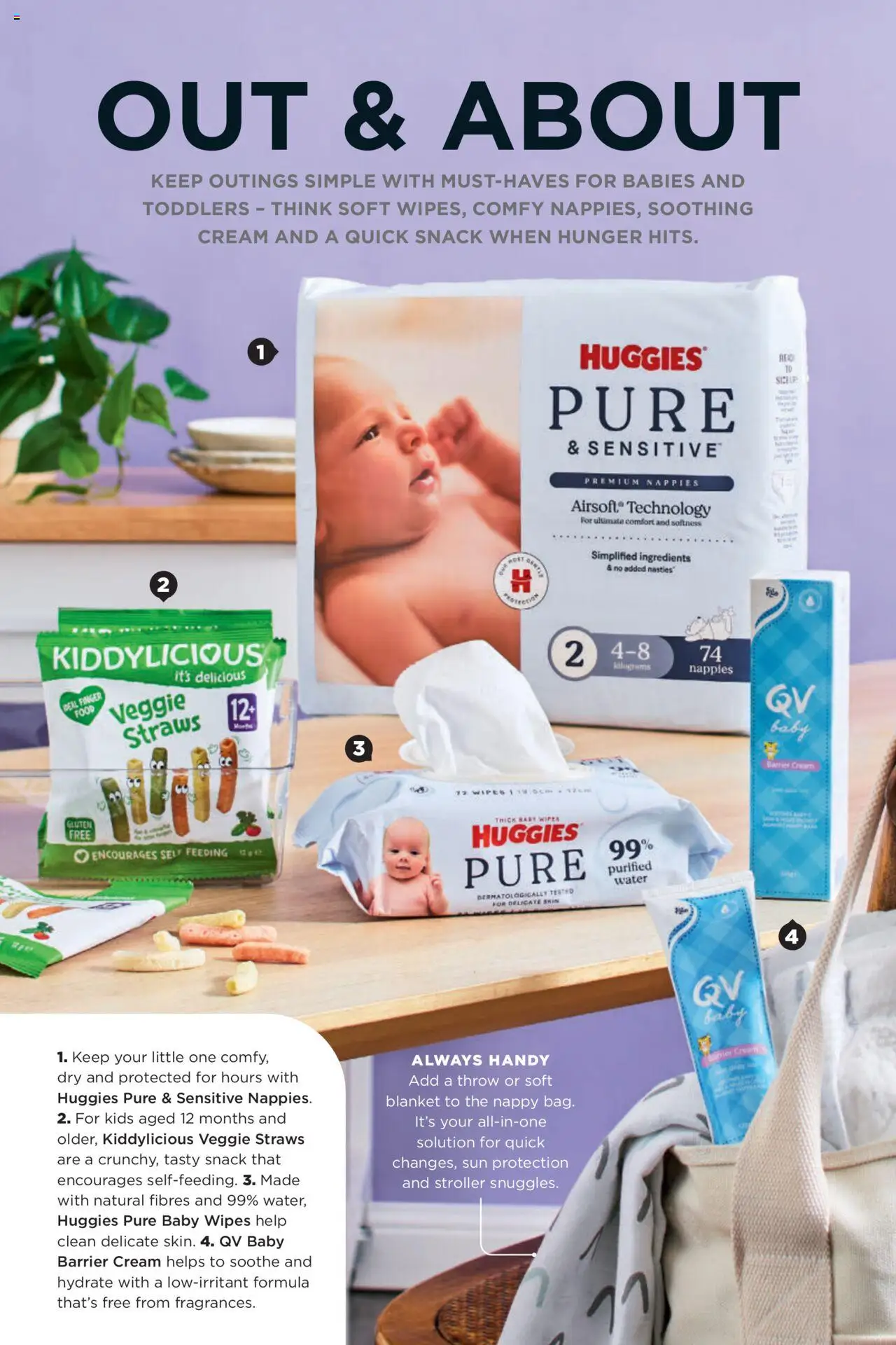 Coles catalogue - valid from 06.10.2025 | Page: 105 | Products: Water, Straws, Sun protection, Blanket