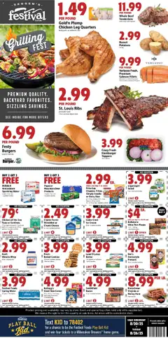 Preview of Festival Foods weekly ads valid from 20.08.2025