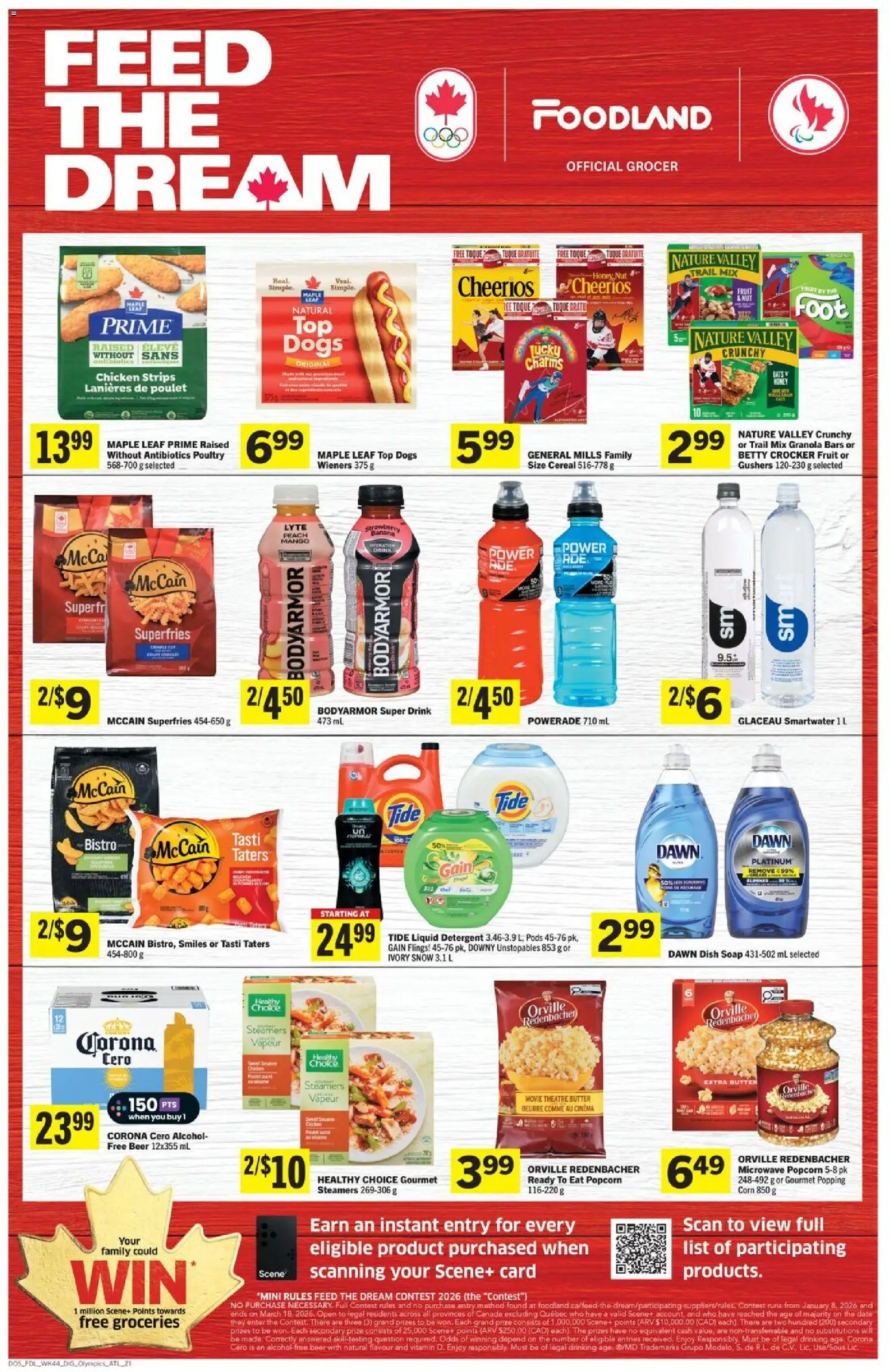 Foodland flyer valid from 26.02.2026 | Page: 10 | Products: Soap, Detergent, Beer, Chicken