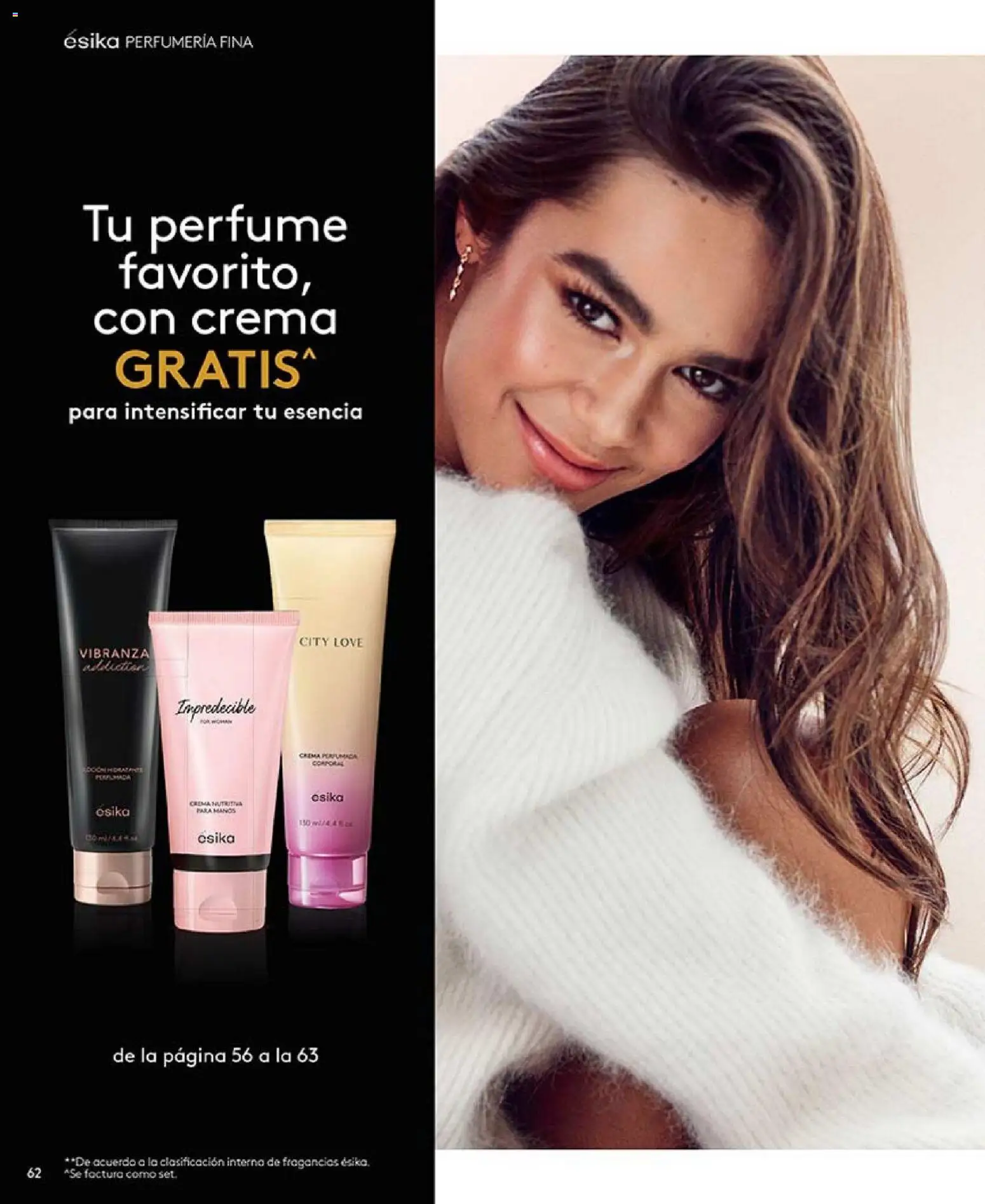 Ésika revista - valida desde el 20.02.2026 | Página: 62 | Productos: Crema, Perfume, Pala