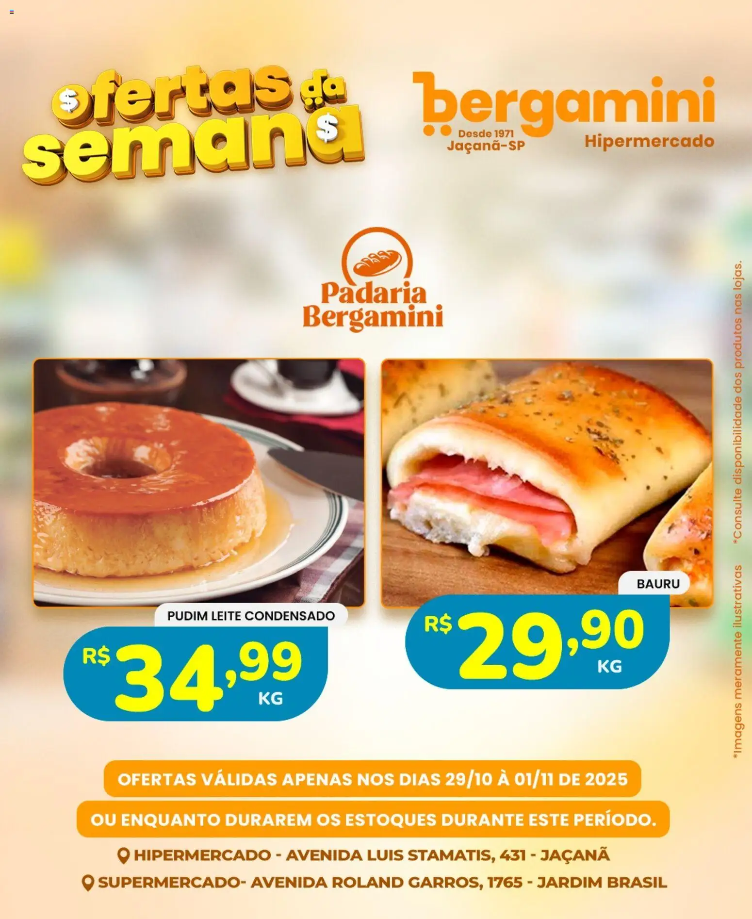 Supermercado Bergamini Folheto - válido de 29.10.2025 | Página: 18 | Produtos: Leite, Leite condensado