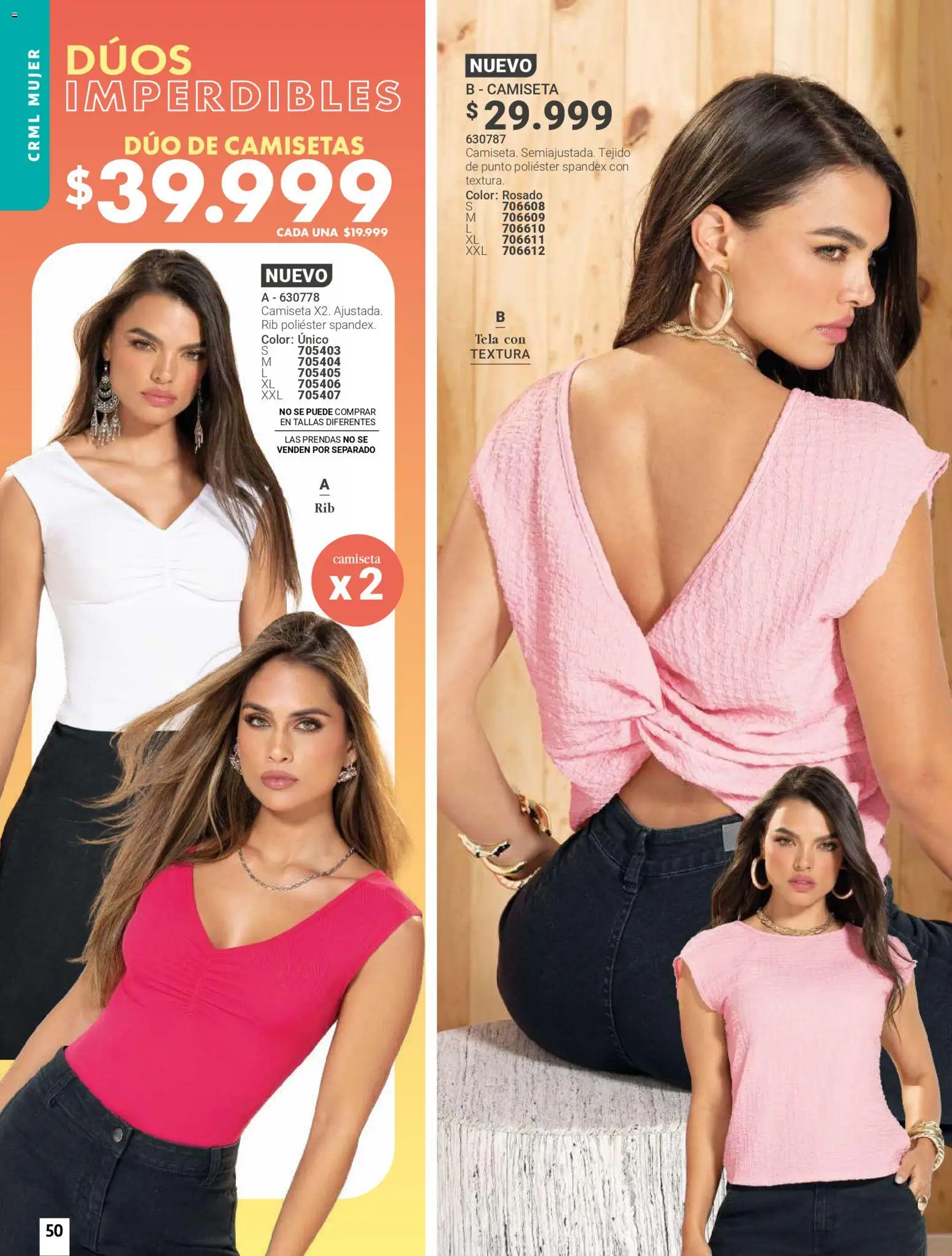 Carmel revista - valida desde el 01.05.2026 | Página: 50 | Productos: Camiseta