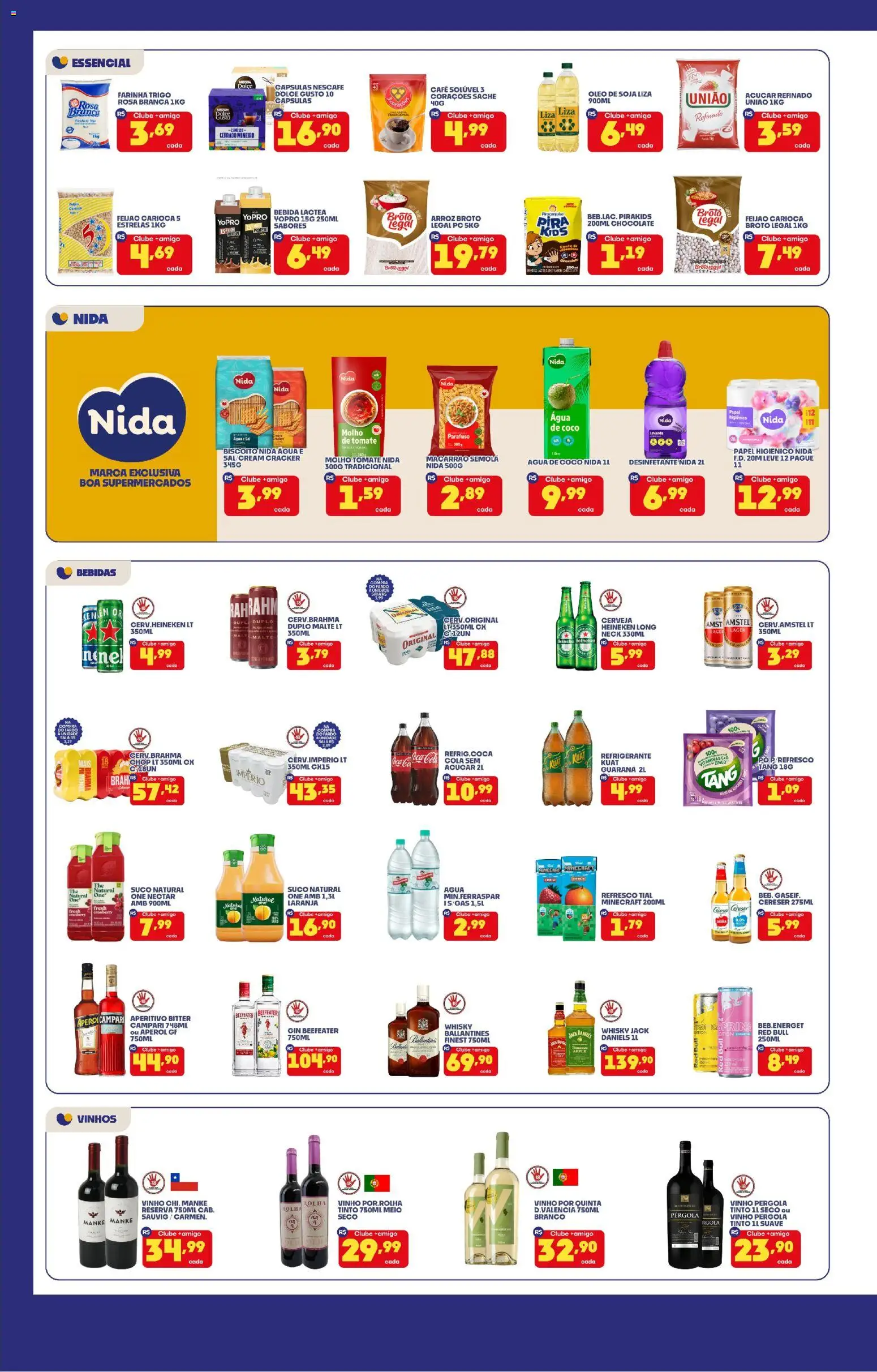 Boa Supermercados Folheto - válido de 06.03.2026 | Página: 2 | Produtos: Whisky, Café, Cerveja, Papel higiênico