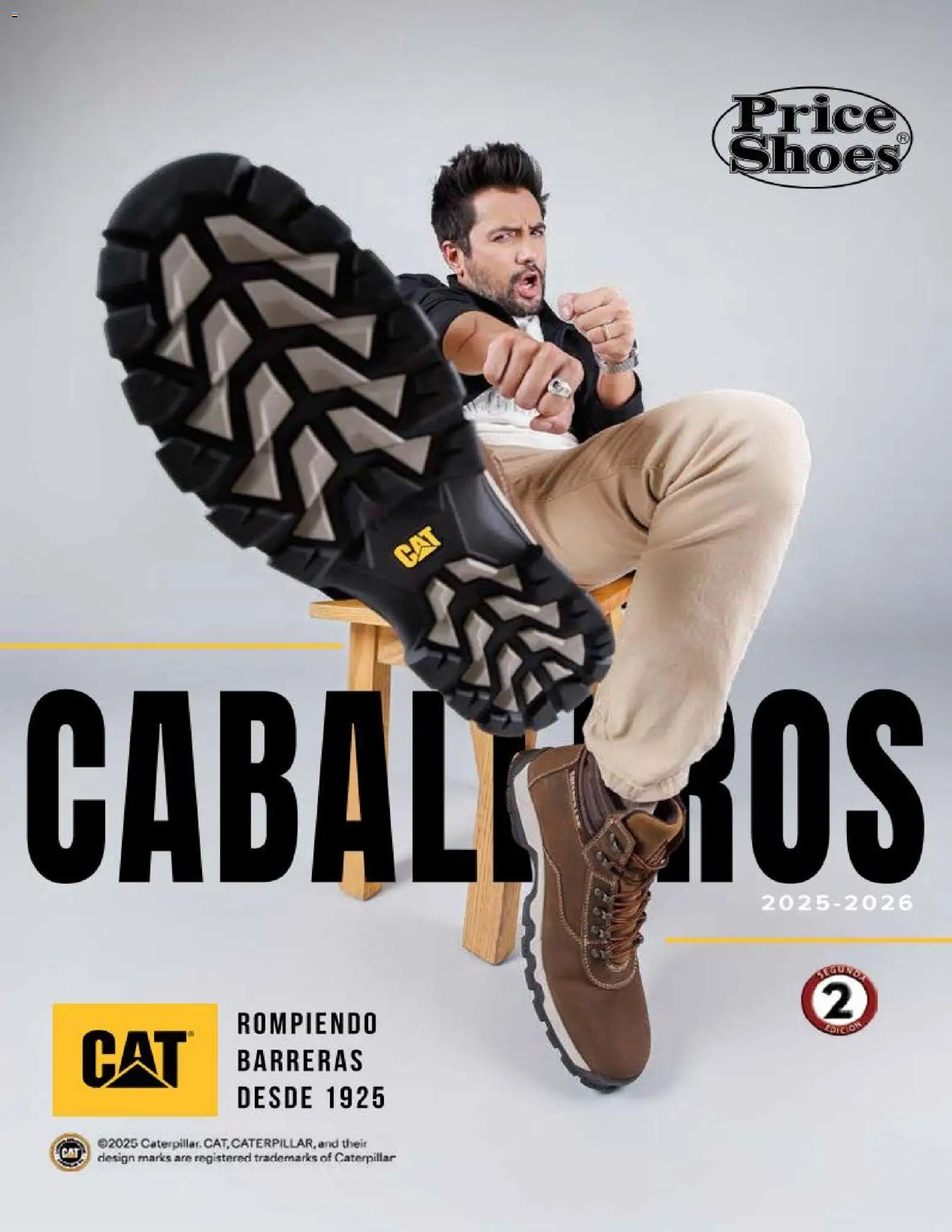 Nuevas ofertas de Price Shoes válidas en toda la República Mexicana desde el 26.11.2025. ¡Encuentra las mejores ofertas en Price Shoes catálogo Caballeros! | Página: 1