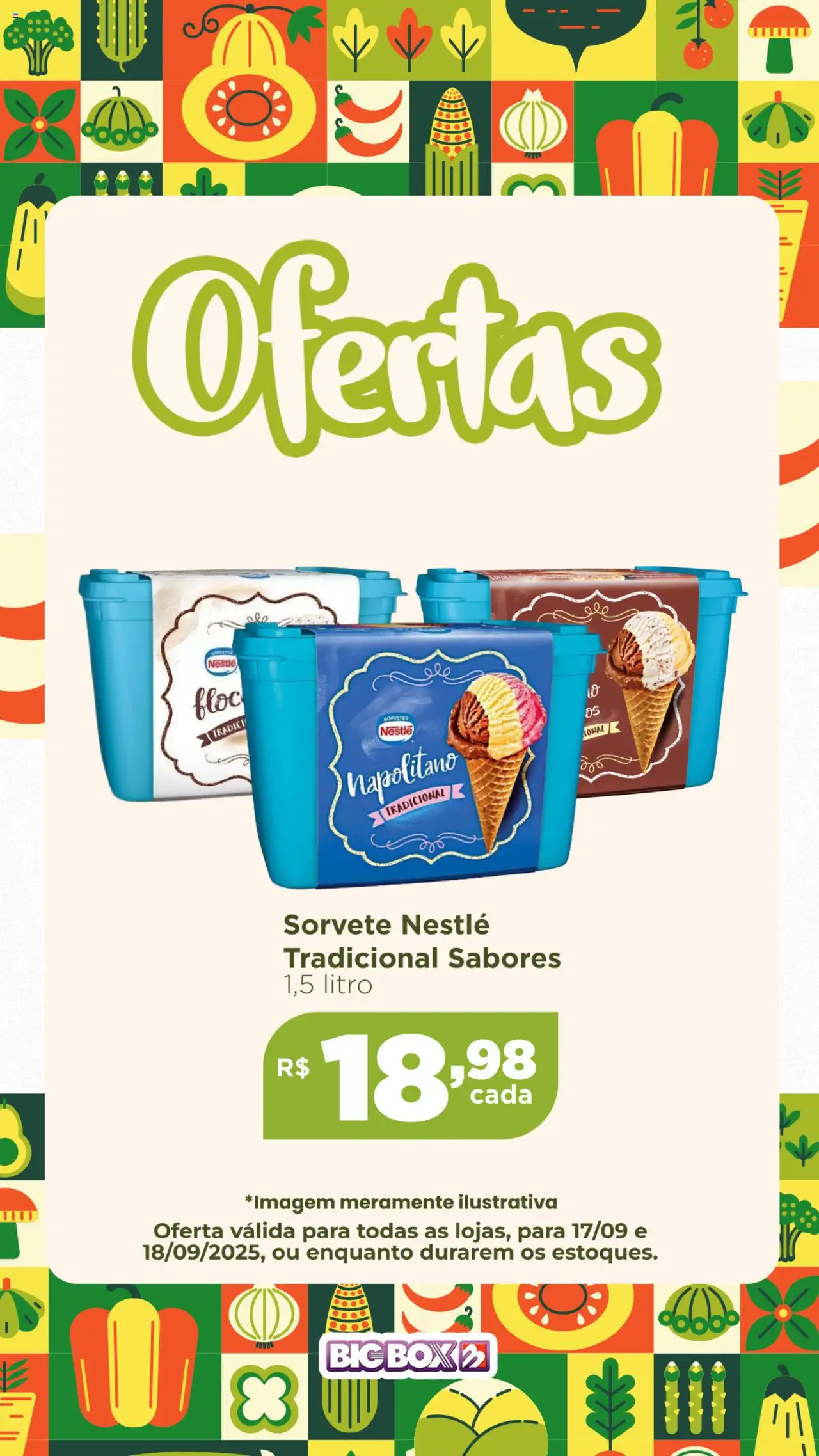 Big Box Folheto - válido de 17.09.2025 | Página: 9 | Produtos: Sorvete