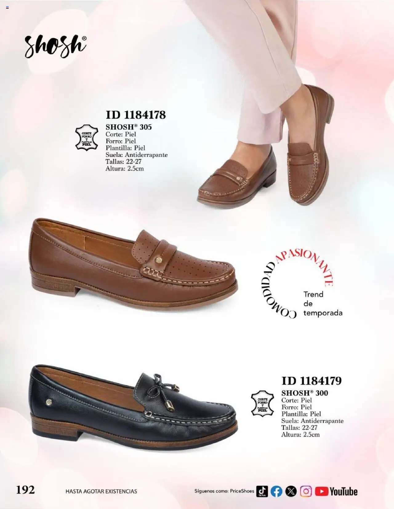 Nuevas ofertas de Price Shoes válidas en toda la República Mexicana desde el 05.08.2024. ¡Encuentra las mejores ofertas en Price Shoes catálogo Vestir Casual ! | Página: 192