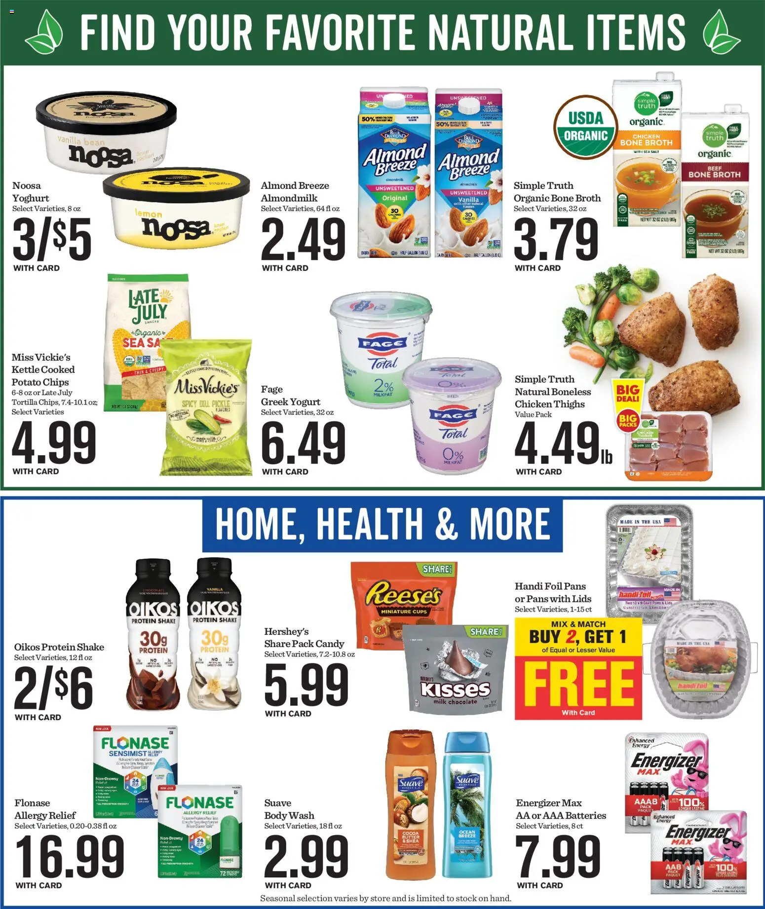 Mariano's Weekly Ad - valid from 25.03.2026 | Page: 9 | Products: Milk, Yogurt, Chocolate, Dill