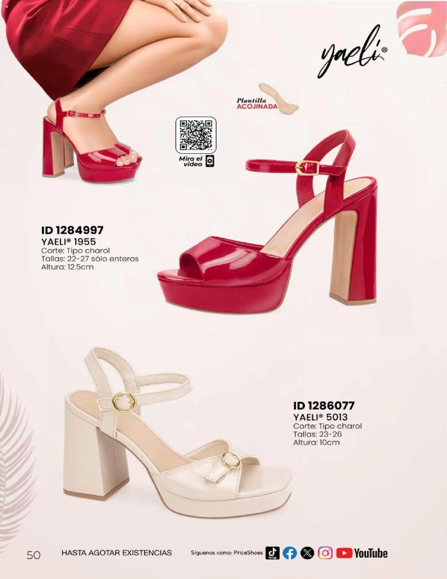 Nuevas ofertas de Price Shoes válidas en toda la República Mexicana desde el 23.04.2026. ¡Encuentra las mejores ofertas en Price Shoes catálogo Sandalias Fiesta & Vestir! | Página: 50 | Productos: Video