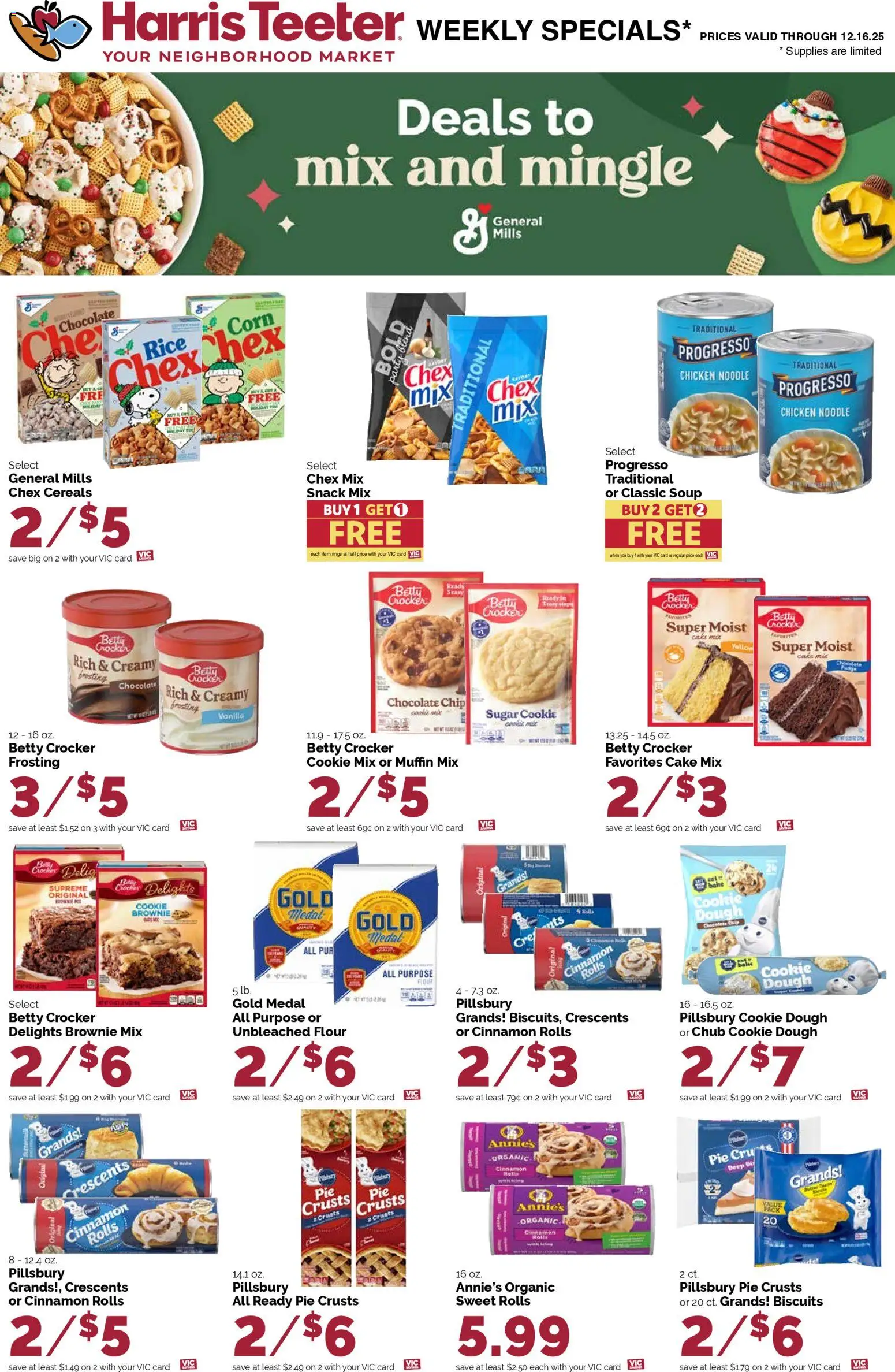 Harris Teeter Weekly Ad - NC - valid from 10.12.2025 | Page: 15 | Products: Chocolate, Rice, Sugar, Muffin