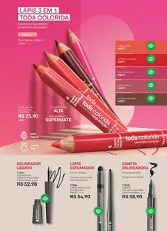 O Boticário - Ciclo 02/2026 - Pré-Visualização do folheto da loja O Boticário, válido de 19.01.2026 | Página: 141 | Produtos: Delineador, Lápis, Caneta