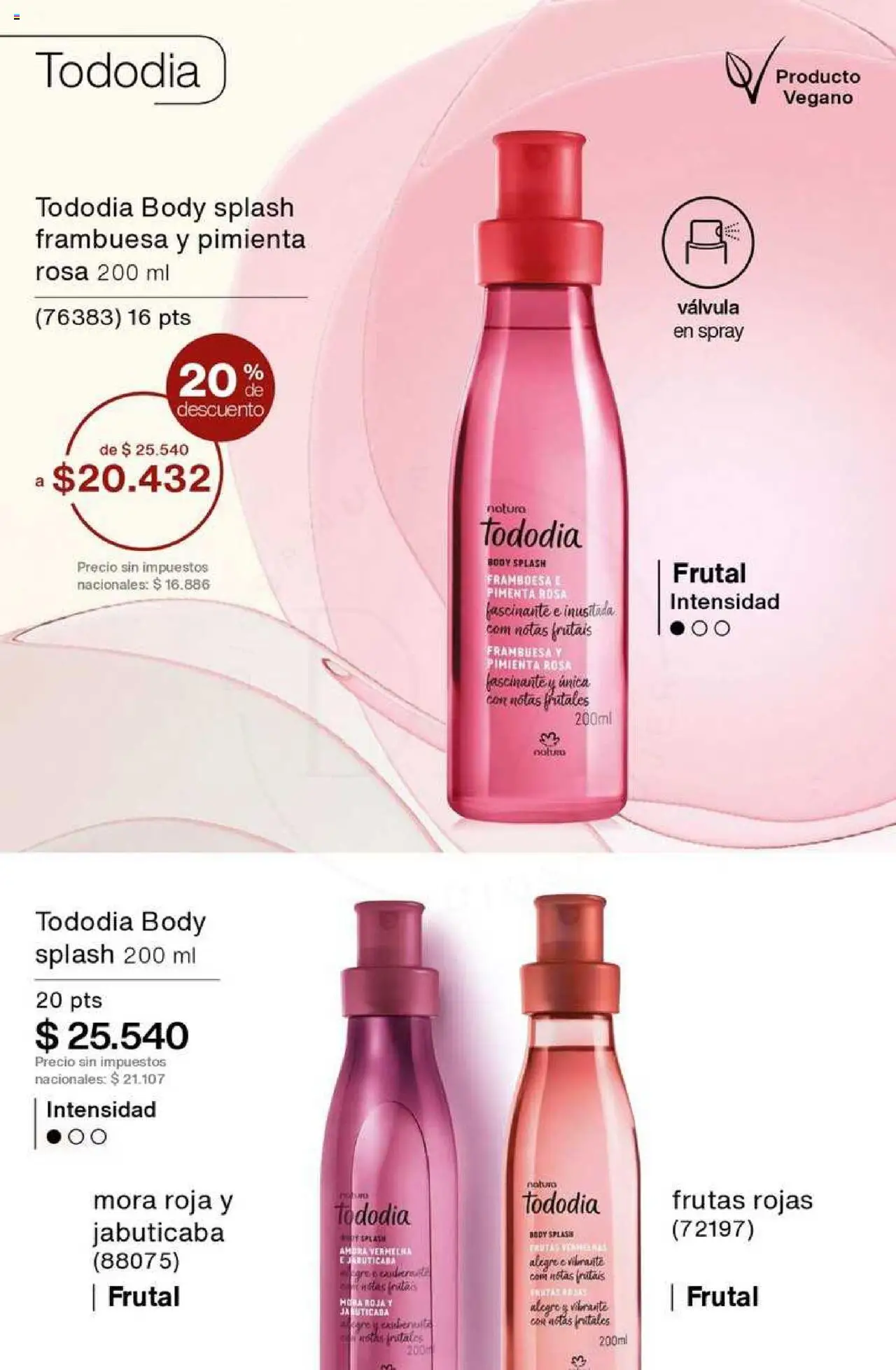 Catálogo Natura Ciclo 8 │ válido desde el 03.06.2025 | Página: 79 | Productos: Body, Pimienta