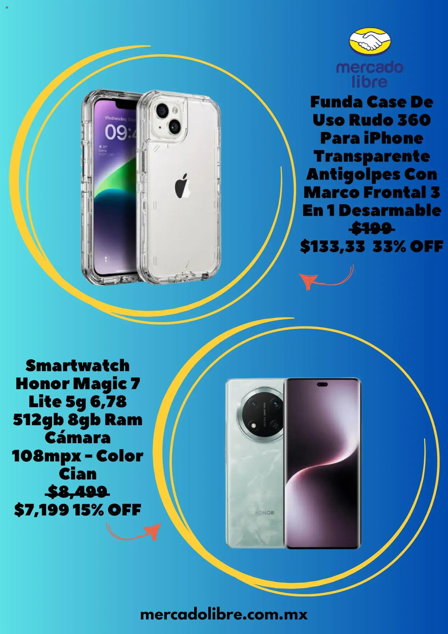 Nuevas ofertas de Mercado Libre válidas en toda la República Mexicana desde el 03.01.2026. ¡Encuentra las mejores ofertas en Mercado Libre catálogo! | Página: 5 | Productos: Cámara, Funda