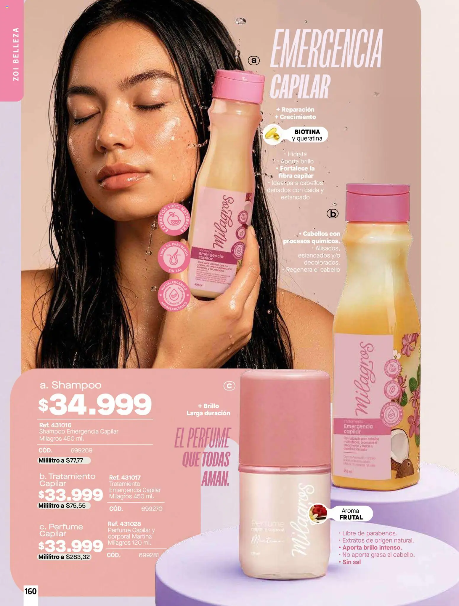 Carmel revista - valida desde el 01.05.2026 | Página: 164 | Productos: Sal, Shampoo, Brillo, Perfume