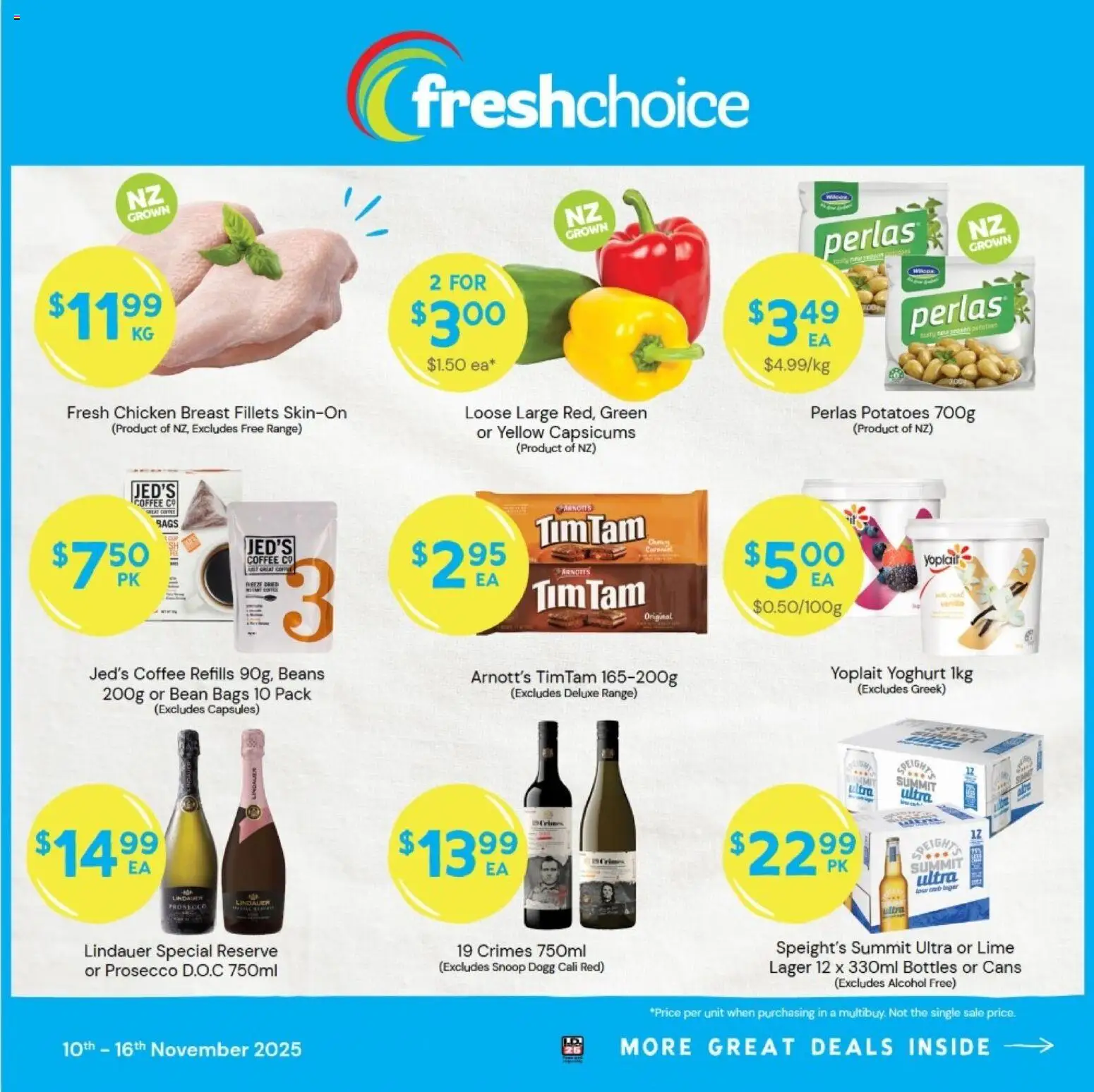 FreshChoice catalogue from 10.11.2025 | Page: 1