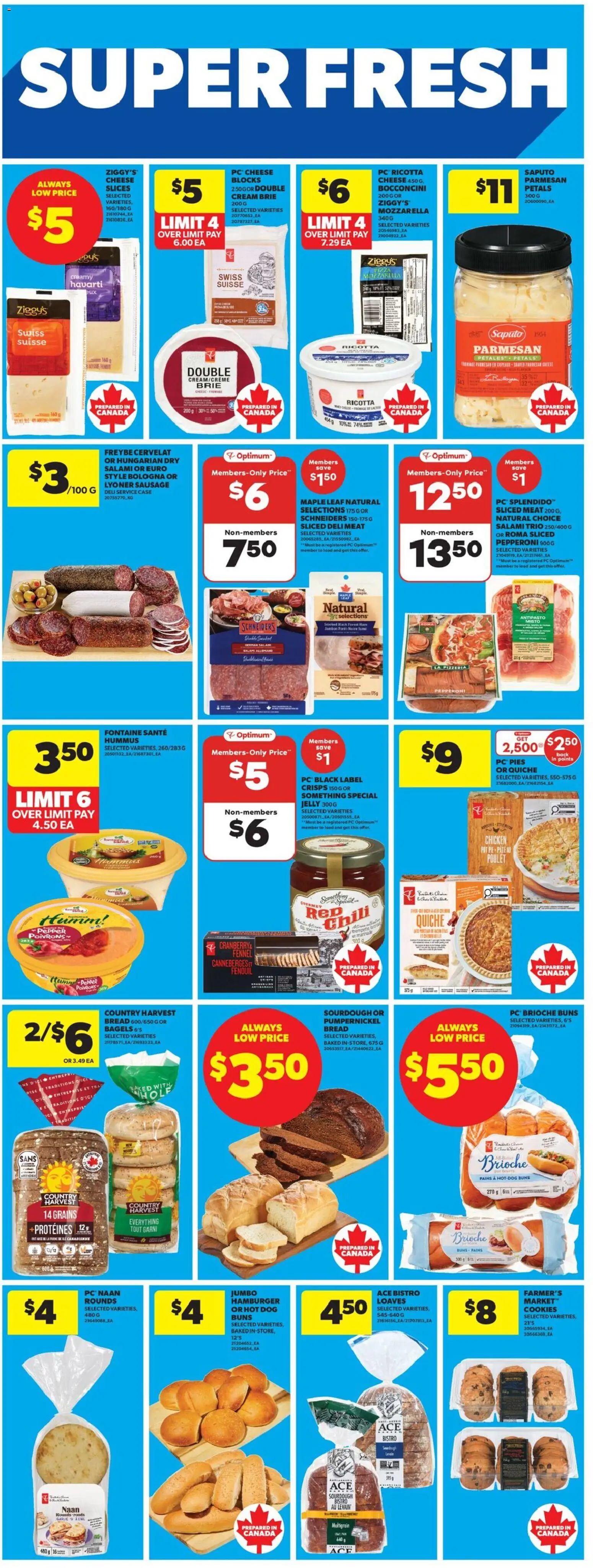 Real Canadian Superstore flyer valid from 23.04.2026 | Page: 16 | Products: PC, Salami, Ham, Chicken