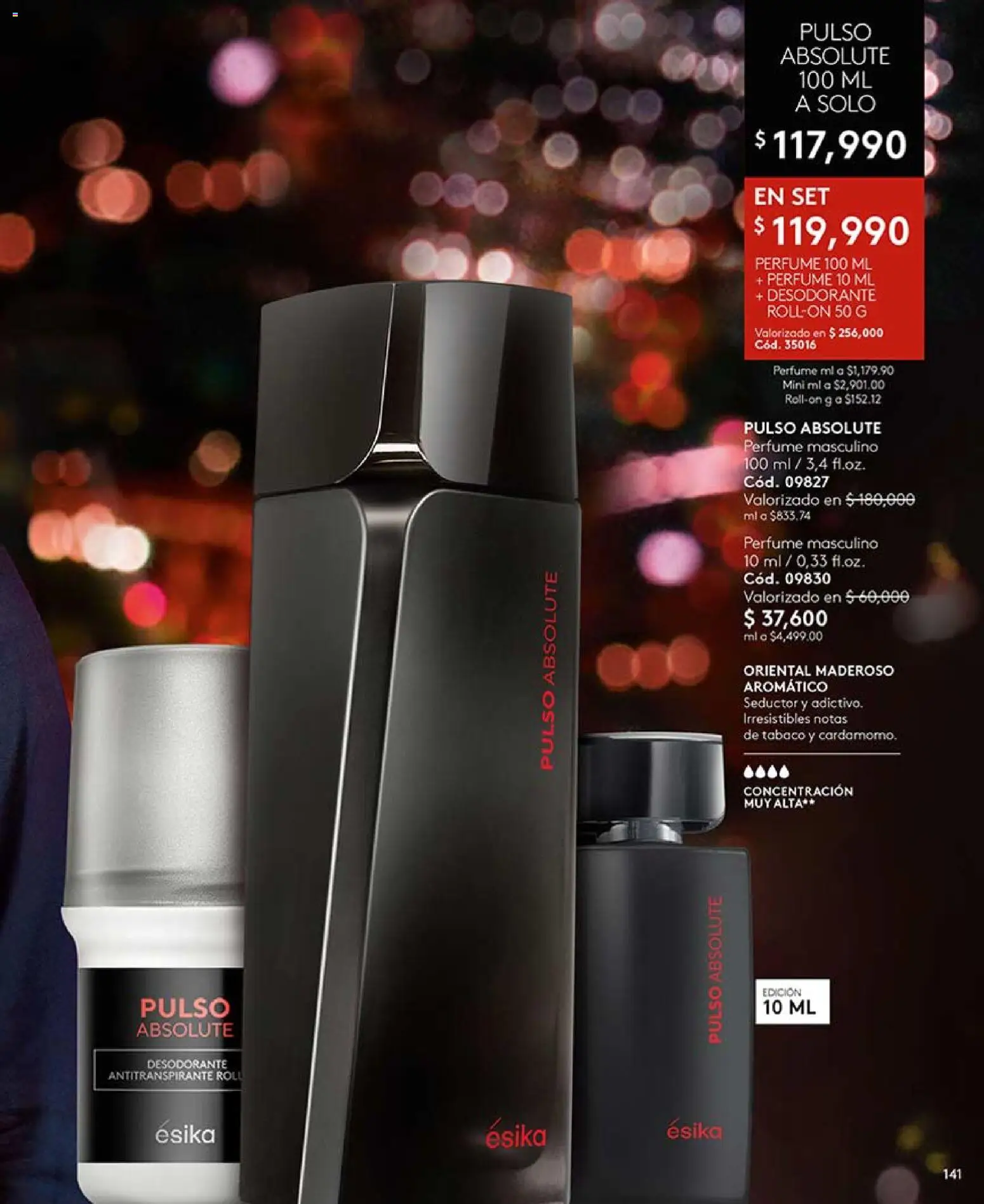 Ésika revista - valida desde el 02.03.2026 | Página: 141 | Productos: Perfume, Desodorante, Antitranspirante