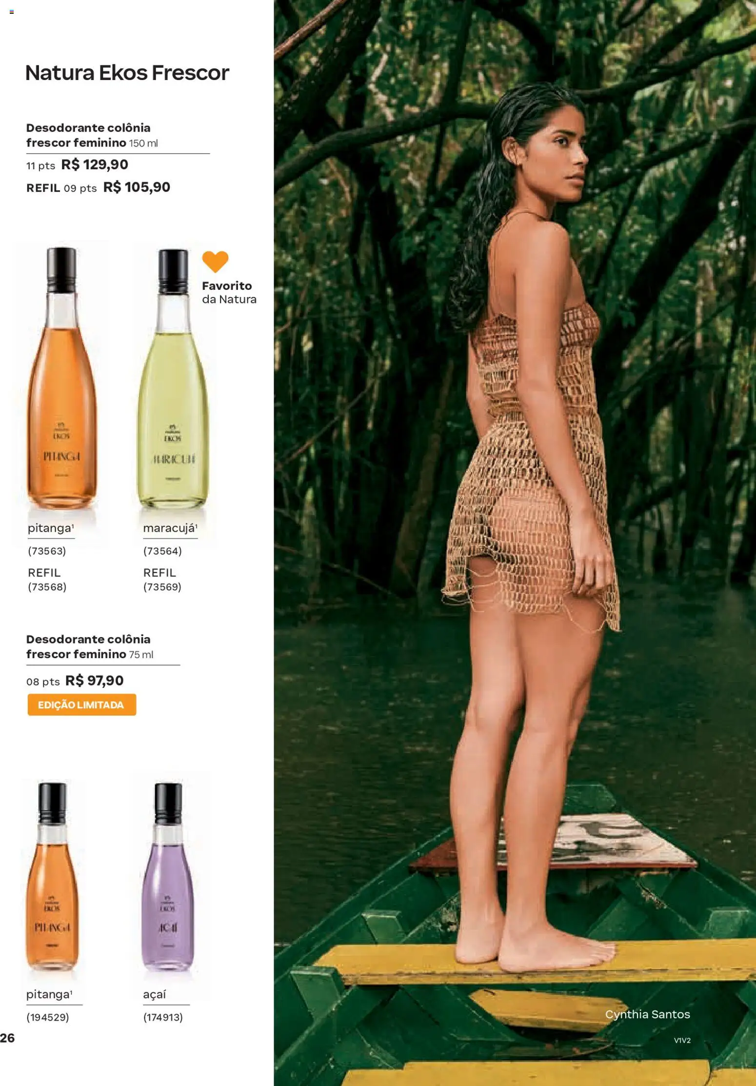 Natura Folheto - válido de 04.02.2026 | Página: 26 | Produtos: Maracujá, Desodorante