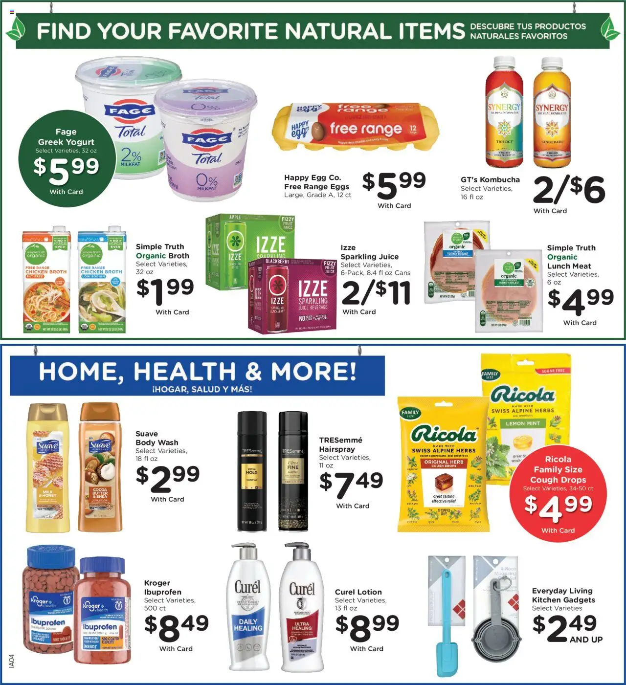 Smith's Weekly Ad - valid from 15.10.2025 | Page: 9 | Products: Yogurt, Body Wash, Sugar, Lemon