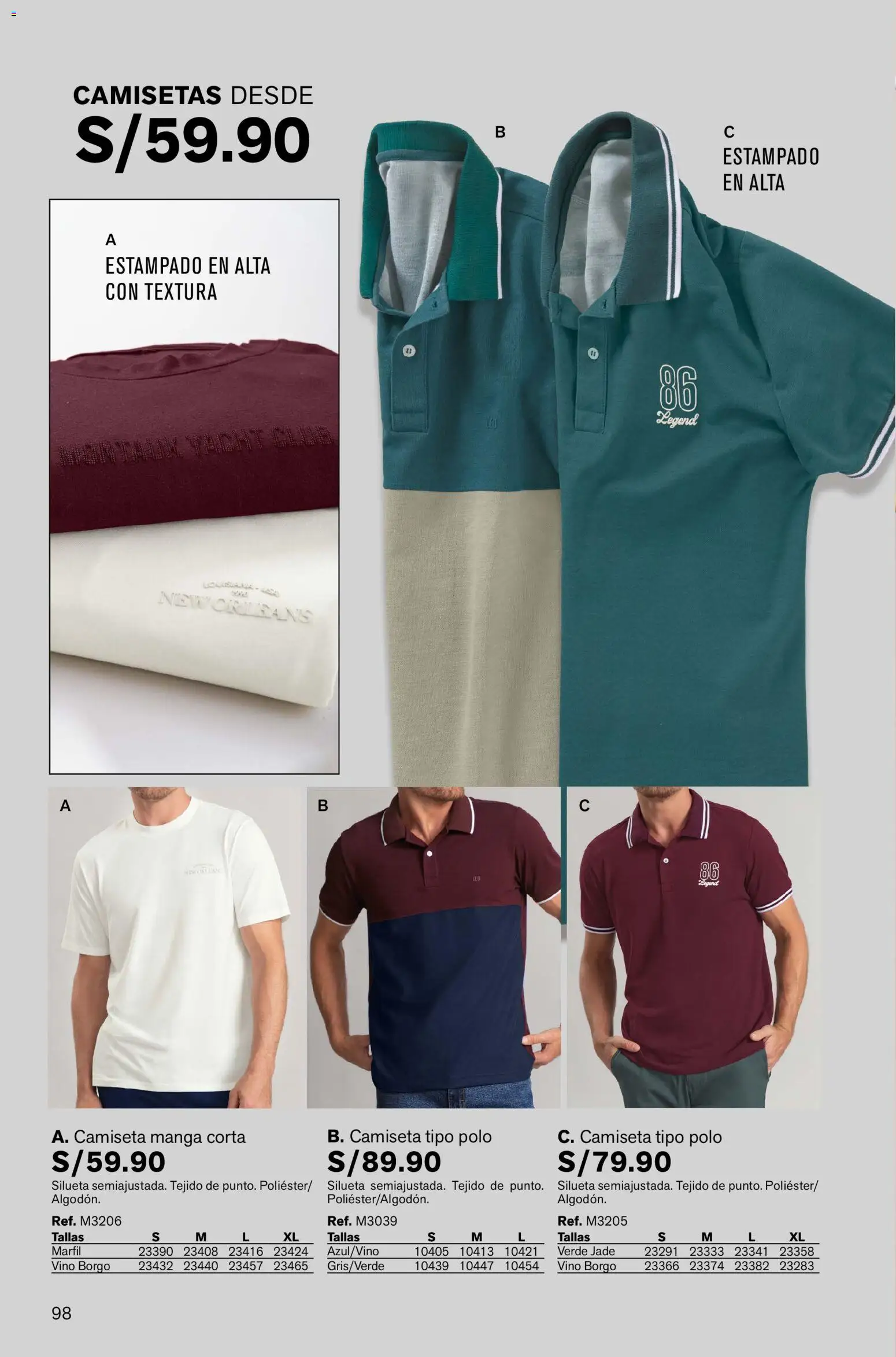 Catálogo Leonisa válido desde 16.03.2026 | Página: 98 | Productos: Vino, Polo