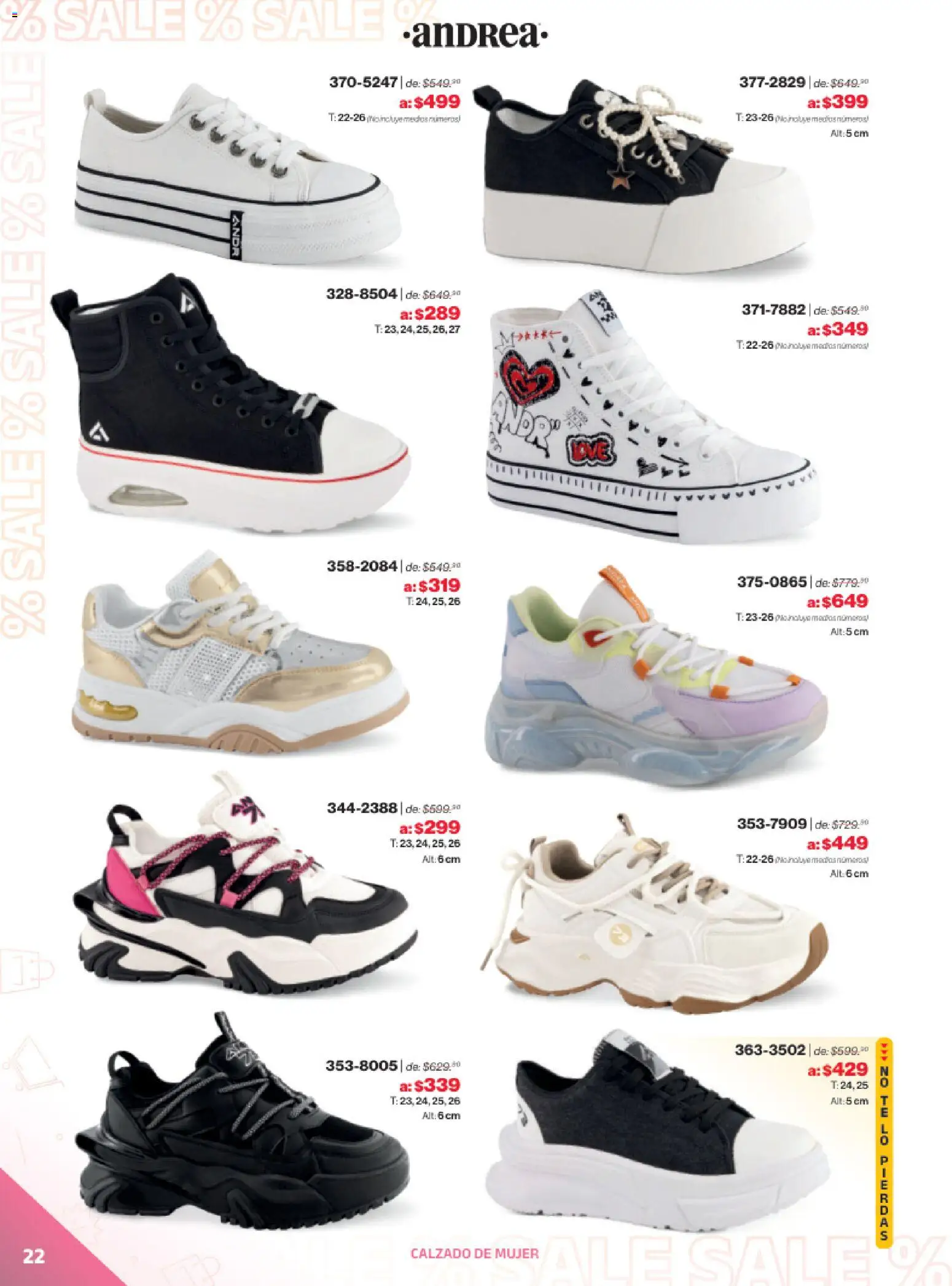 Nuevas ofertas de Andrea válidas en toda la República Mexicana desde el 21.12.2025. ¡Encuentra las mejores ofertas en Andrea catálogo Outlet! | Página: 22