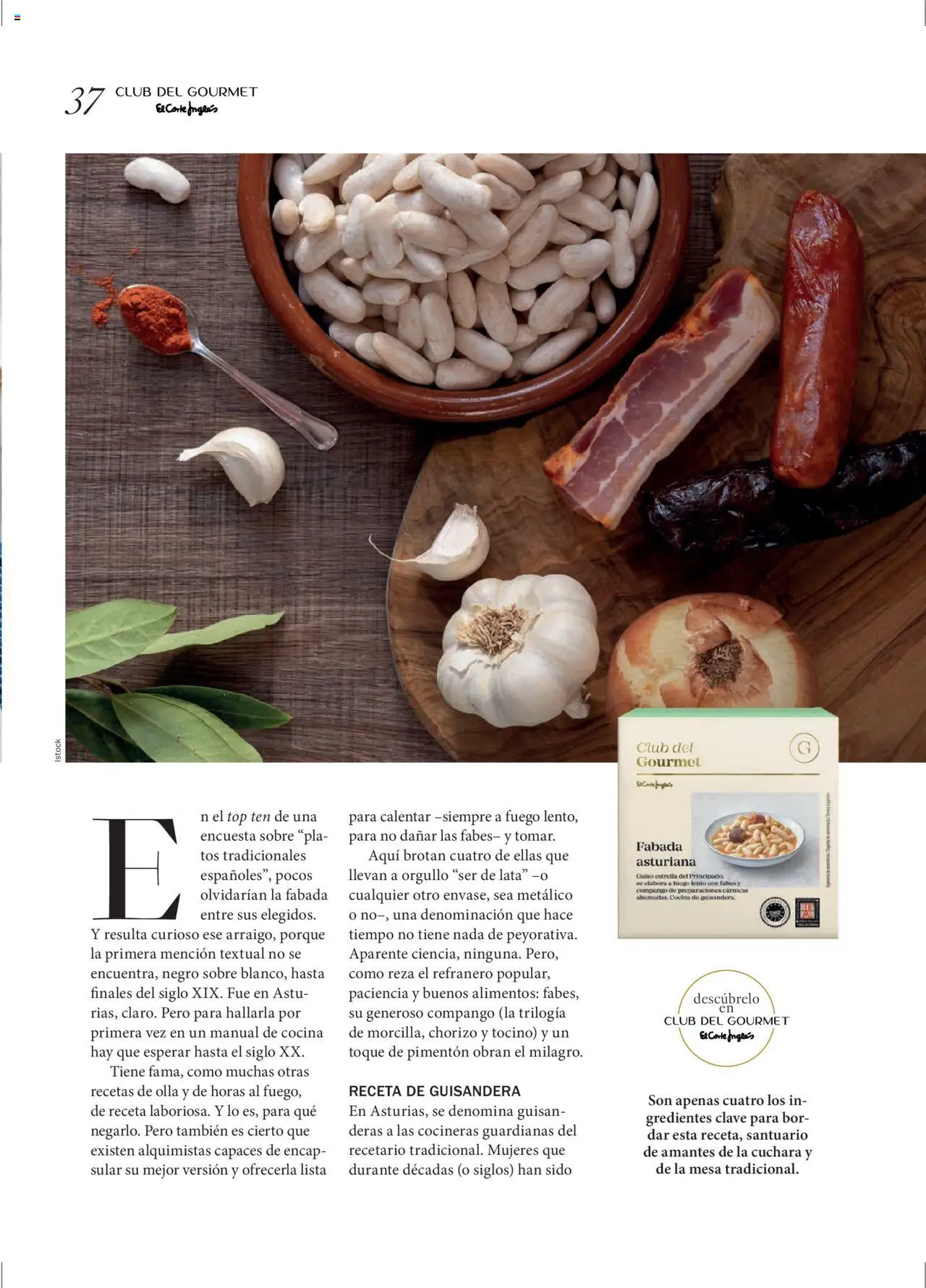 Nuevas ofertas de El Corte Inglés válidas en toda la República Mexicana desde el 29.09.2025. ¡Encuentra las mejores ofertas en El Corte Inglés - Catálogo Gourmet Magazine Otoño! | Página: 37 | Productos: Chorizo, Cocina, Mesa, Sobre