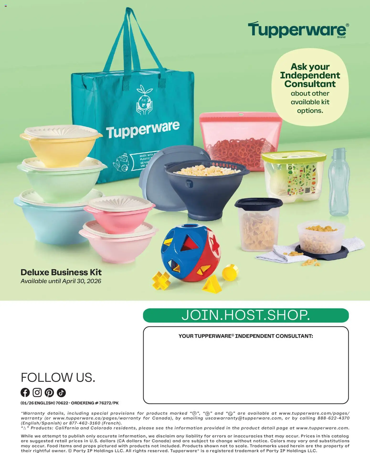 Tupperware flyer valid from 01.01.2026 | Page: 20