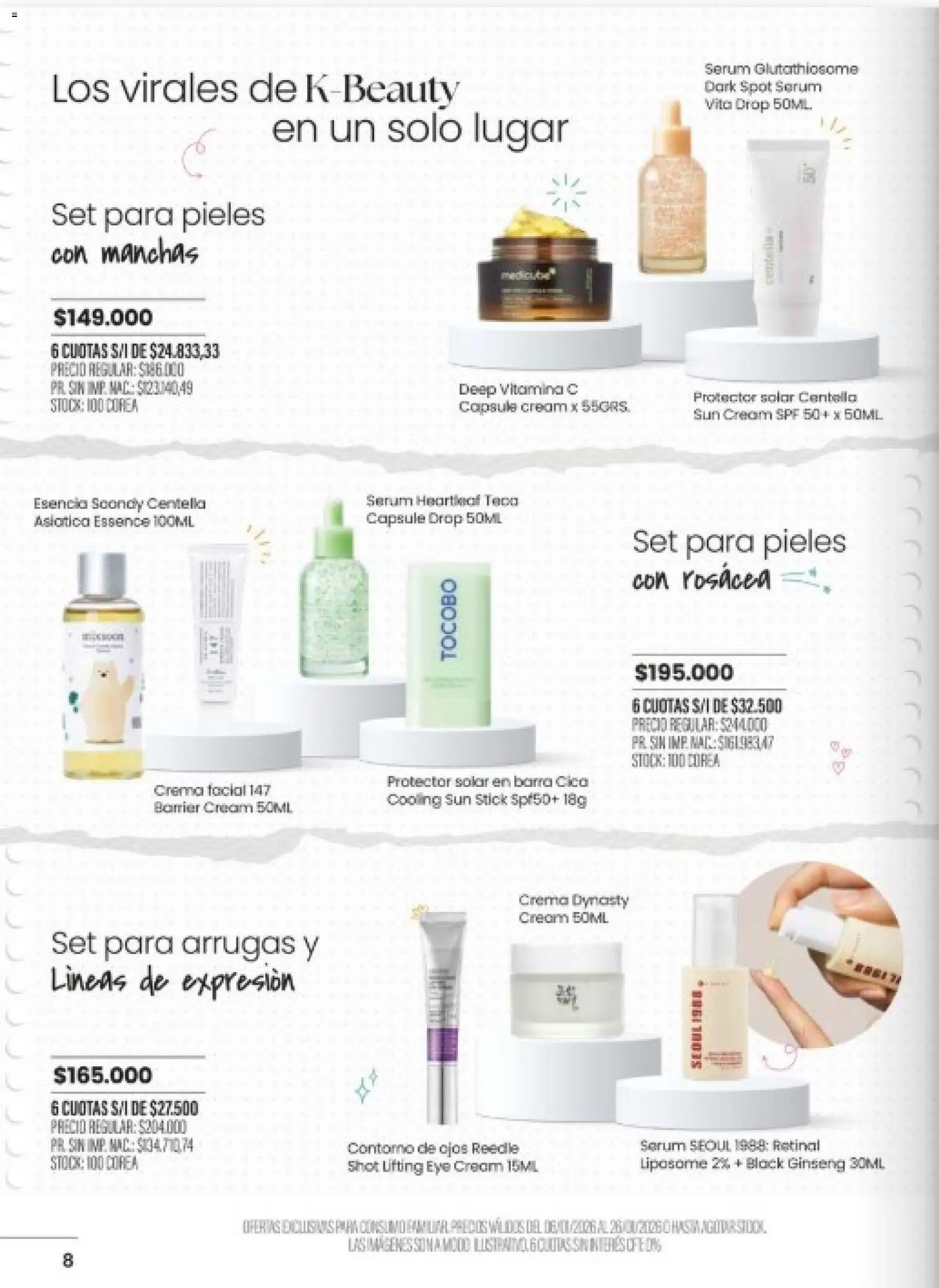 Pigmento catálogo │ válido desde el 06.01.2026 | Página: 8 | Productos: Contorno de ojos, Serum, Contorno, Crema